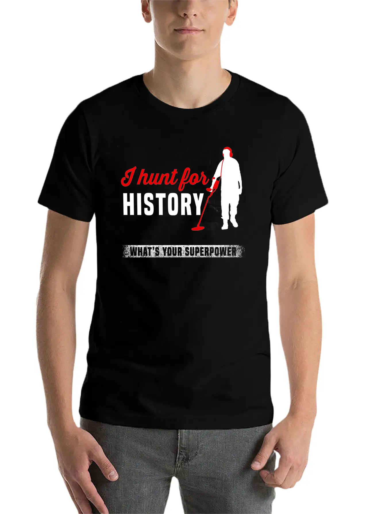 Metal Detector - Metal Detector - I Hunt For His Classic Cotton Tee – Unisex Comfort For Any Season