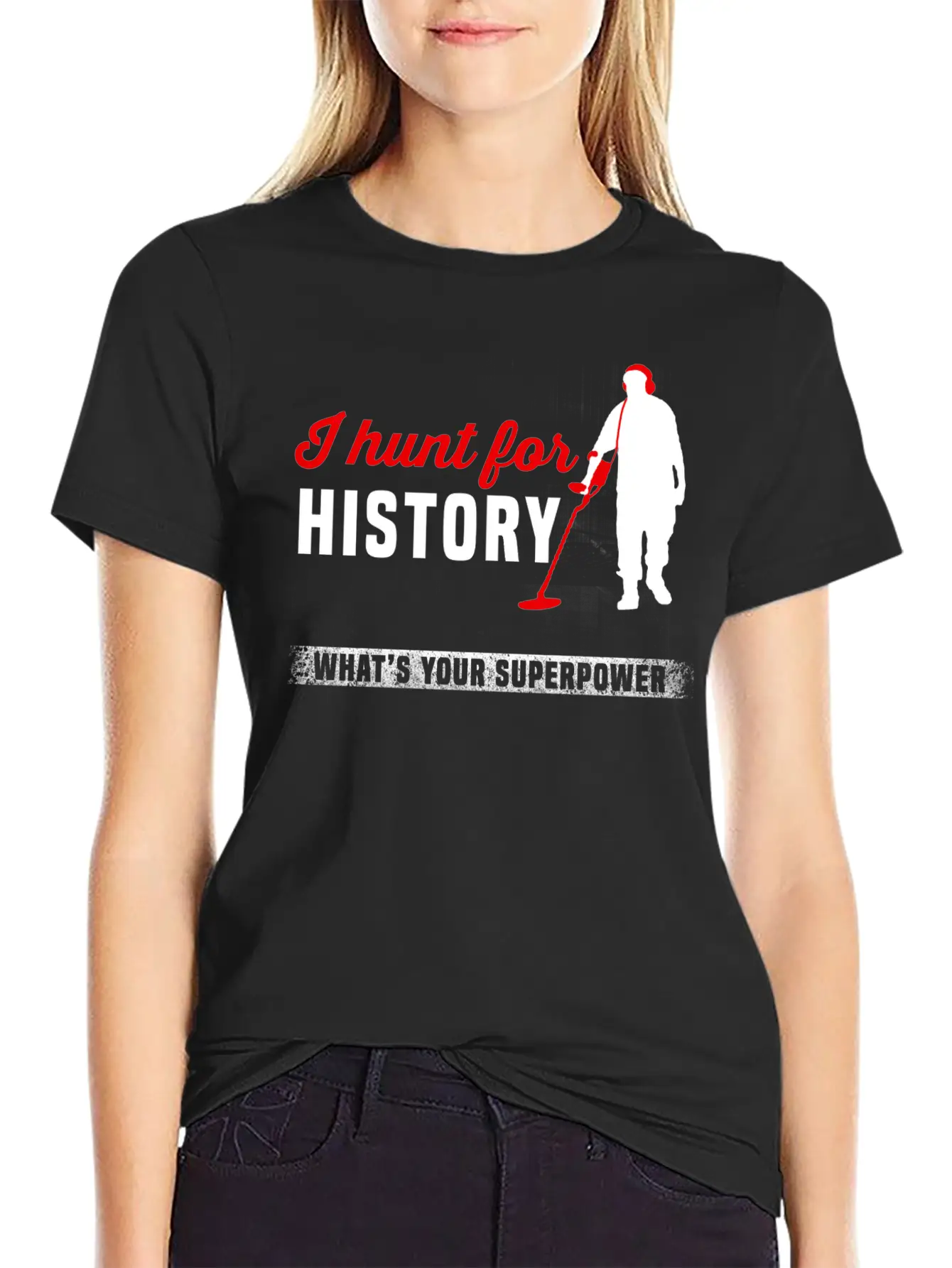 Metal Detector - Metal Detector - I Hunt For His Classic Cotton Tee – Unisex Comfort For Any Season