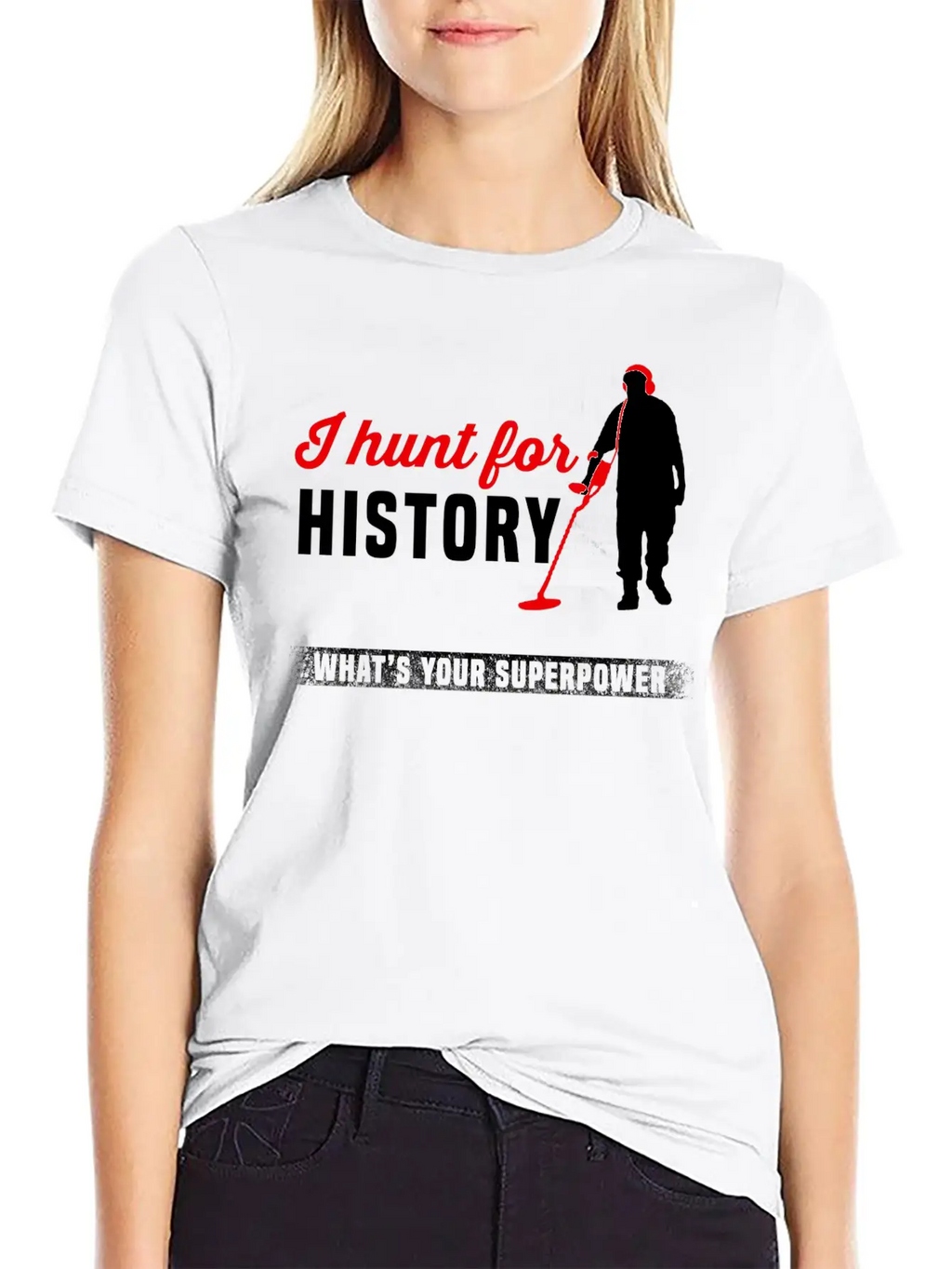 Metal Detector - Metal Detector - I Hunt For His Classic Cotton Tee – Unisex Comfort For Any Season
