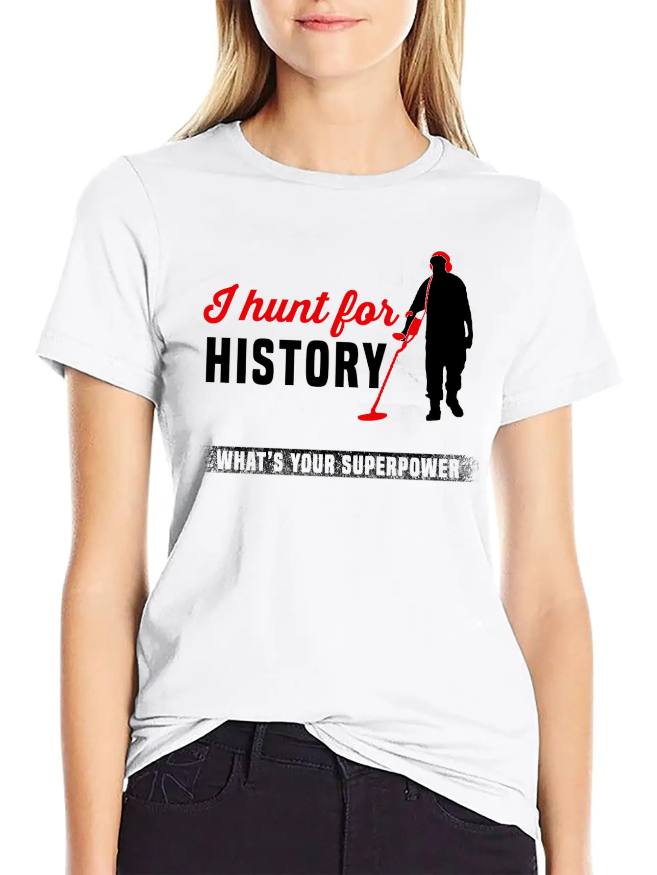 Metal Detector - Metal Detector - I Hunt For His Classic Cotton Tee – Unisex Comfort For Any Season