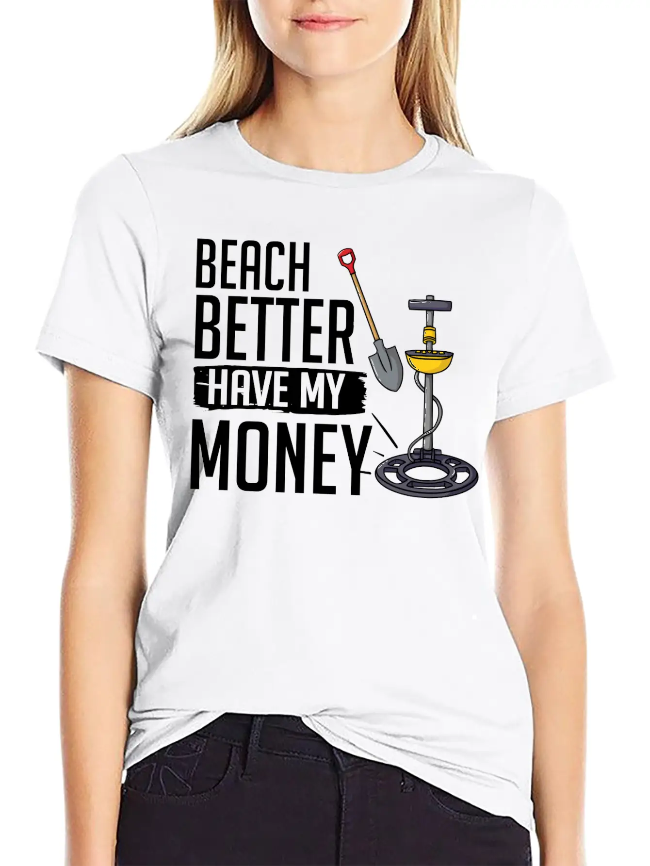 Metal Detector Underwater Metal Detecting Beginner Stylish Everyday T-Shirt – Unisex Basic Cotton Tee