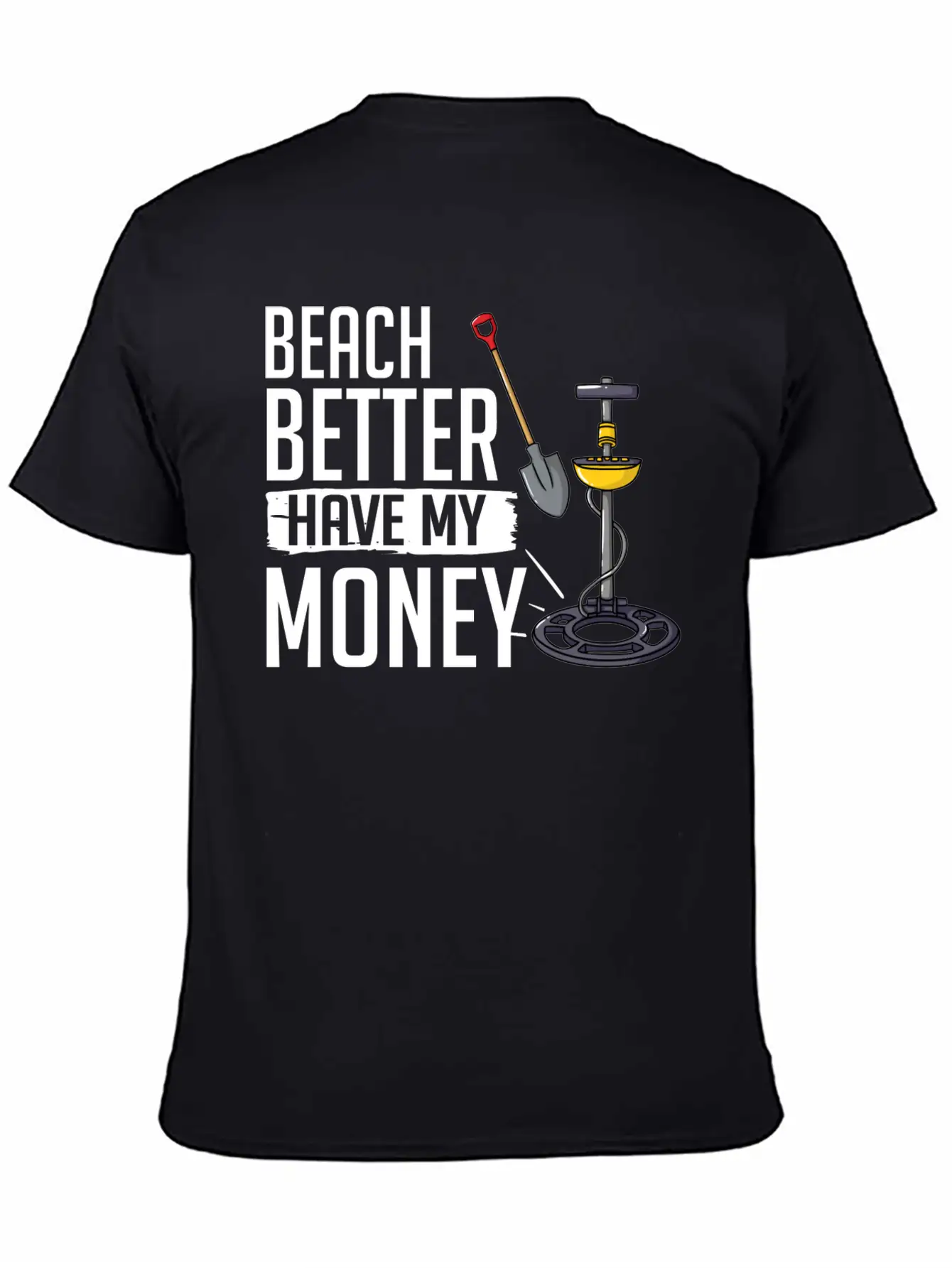 Metal Detector Underwater Metal Detecting Beginner Stylish Everyday T-Shirt – Unisex Basic Cotton Tee