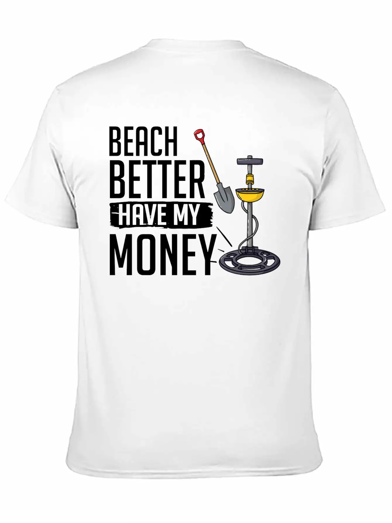 Metal Detector Underwater Metal Detecting Beginner Stylish Everyday T-Shirt – Unisex Basic Cotton Tee