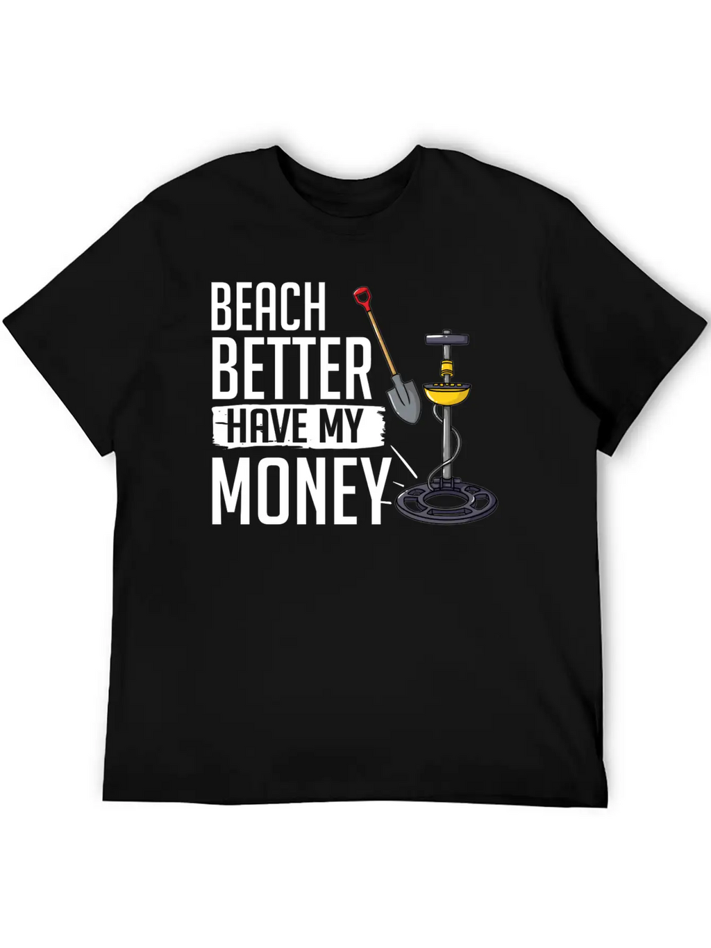Metal Detector Underwater Metal Detecting Beginner Stylish Everyday T-Shirt – Unisex Basic Cotton Tee