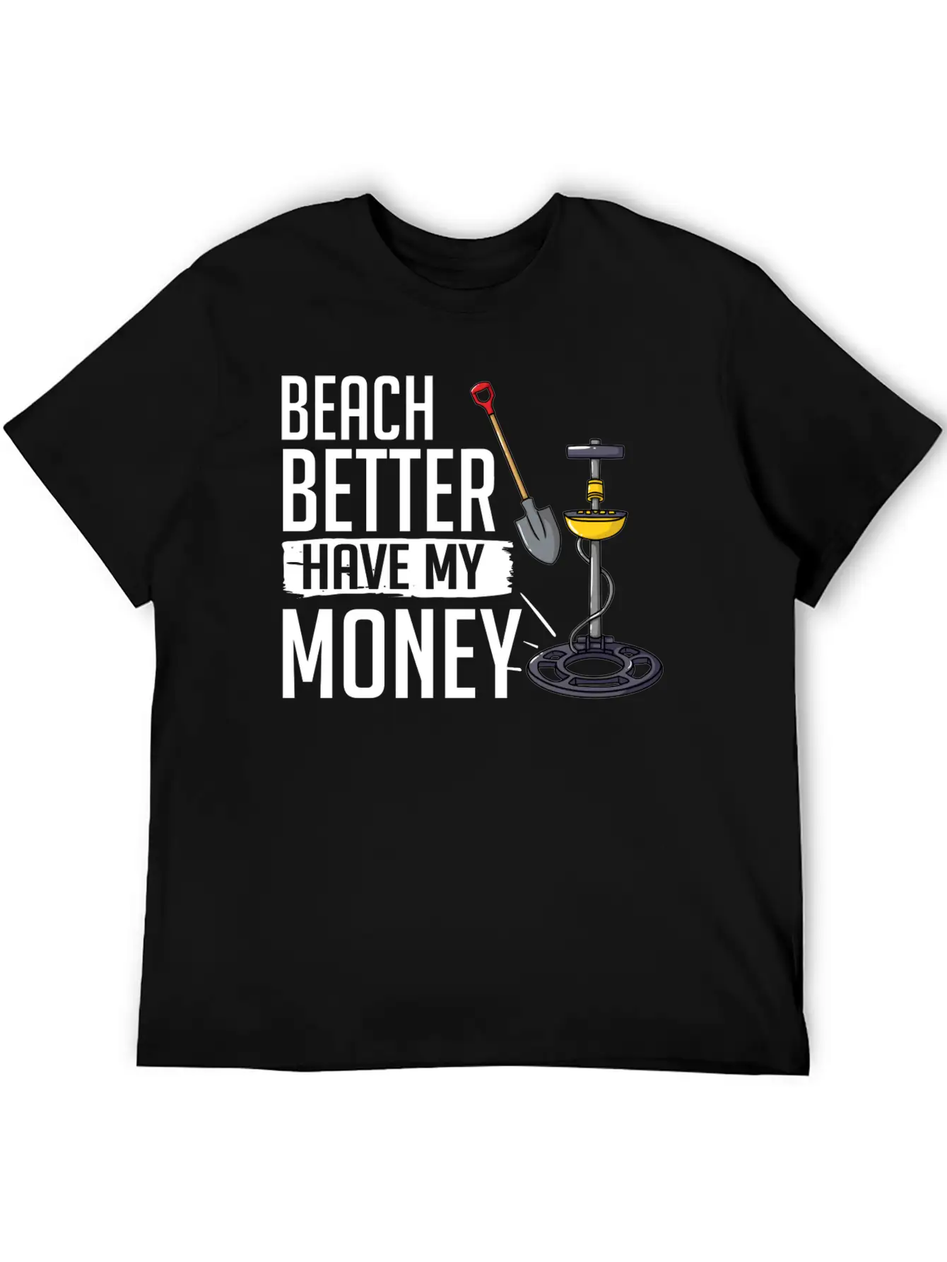 Metal Detector Underwater Metal Detecting Beginner Stylish Everyday T-Shirt – Unisex Basic Cotton Tee