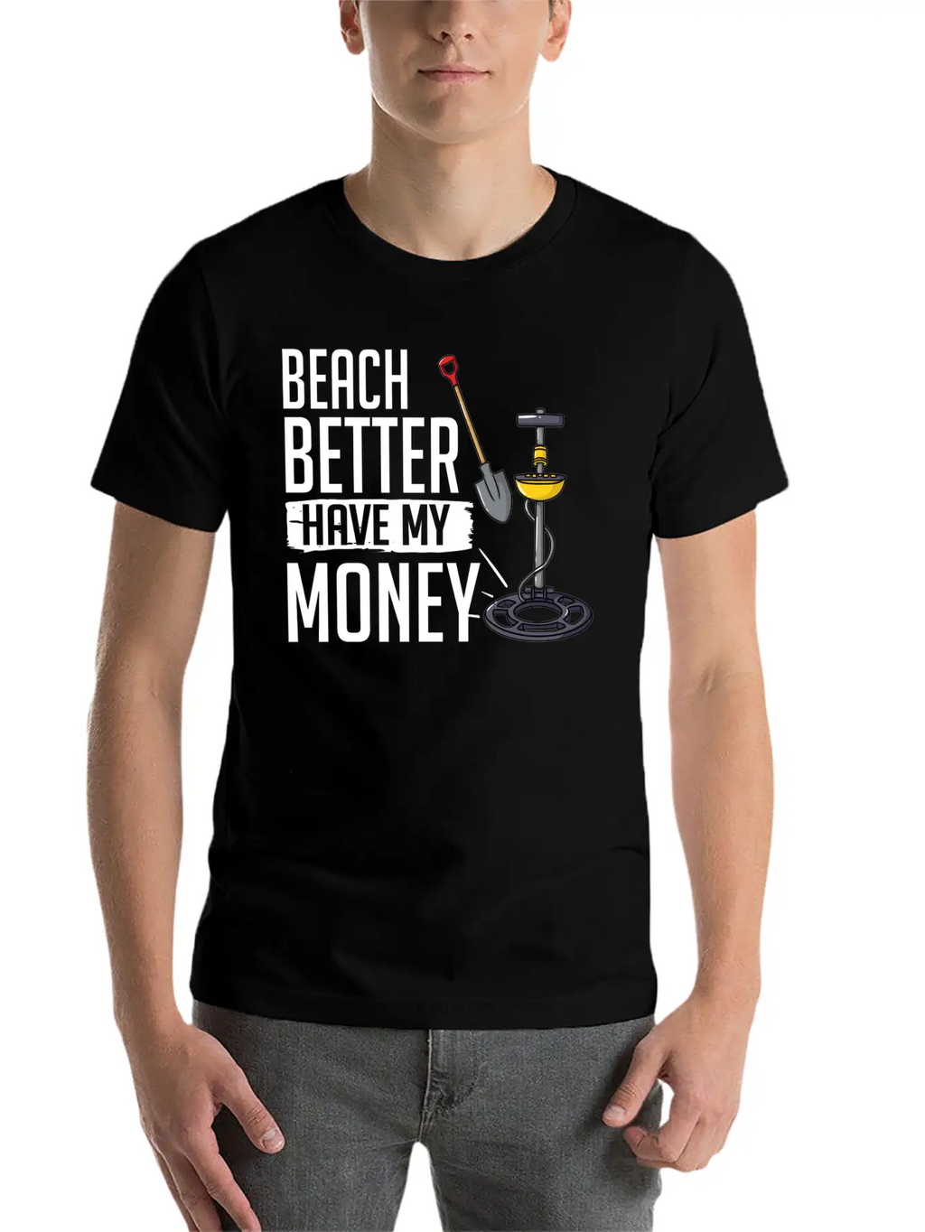 Metal Detector Underwater Metal Detecting Beginner Stylish Everyday T-Shirt – Unisex Basic Cotton Tee