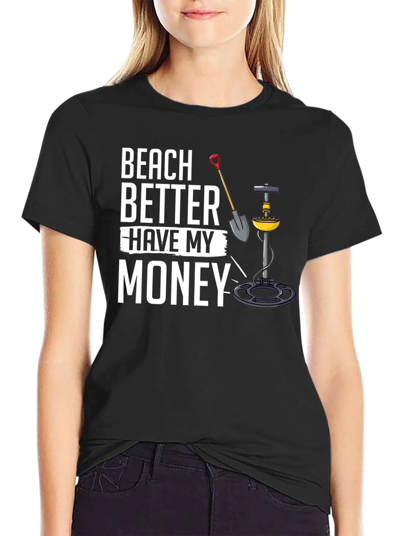 Metal Detector Underwater Metal Detecting Beginner Stylish Everyday T-Shirt – Unisex Basic Cotton Tee