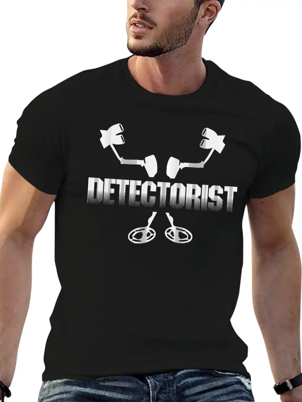 Metal Detectorist Design Idea Classic Cotton Tee – Unisex Comfort For Any Season