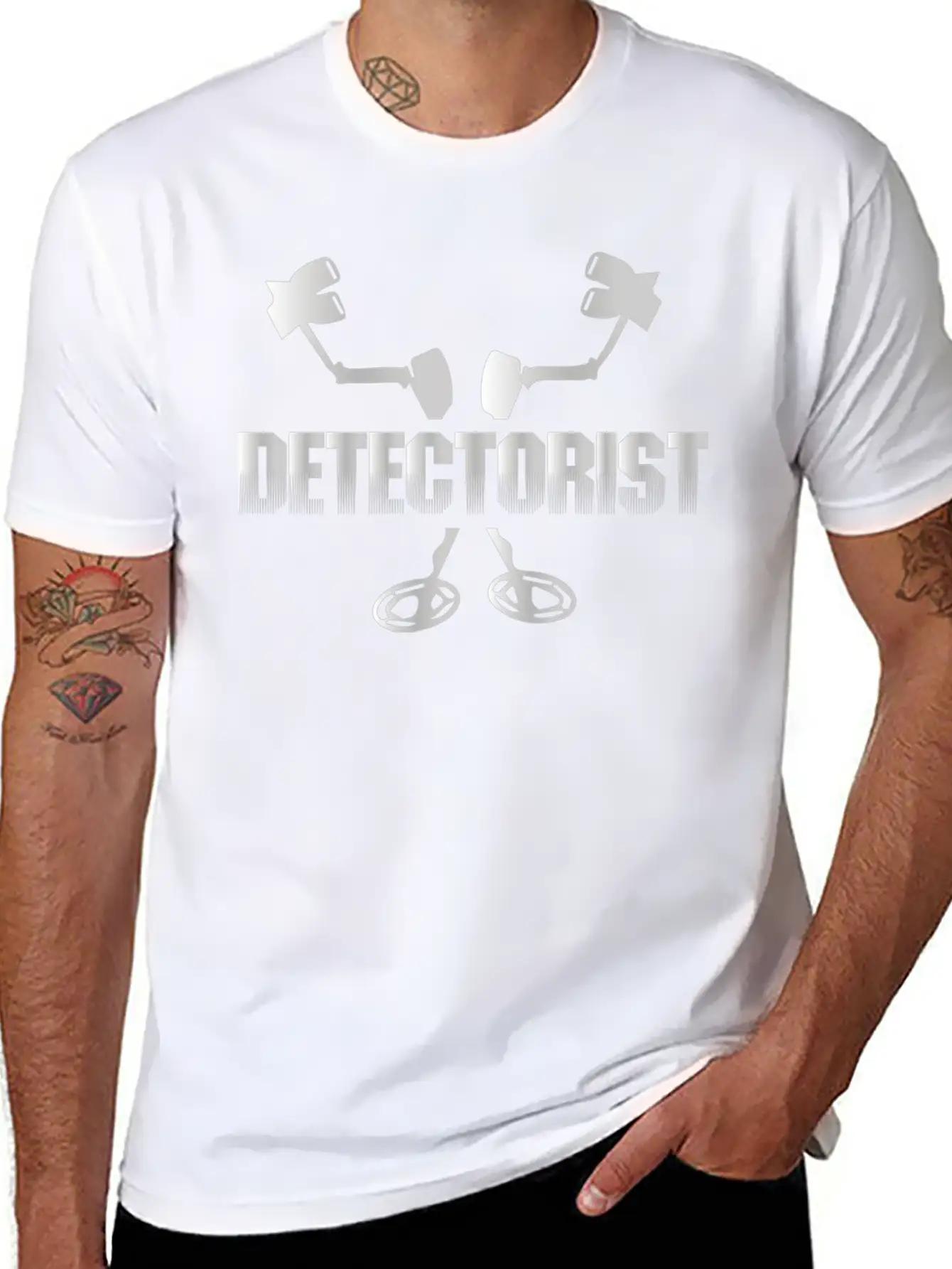 Metal Detectorist Design Idea Classic Cotton Tee – Unisex Comfort For Any Season