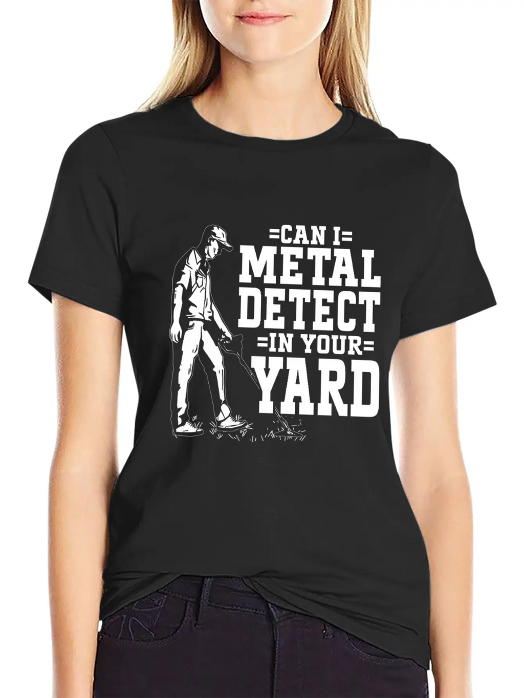 Metal Detectorist Metal Detecting Unisex Casual T-Shirt – Clean Design For Daily Comfort
