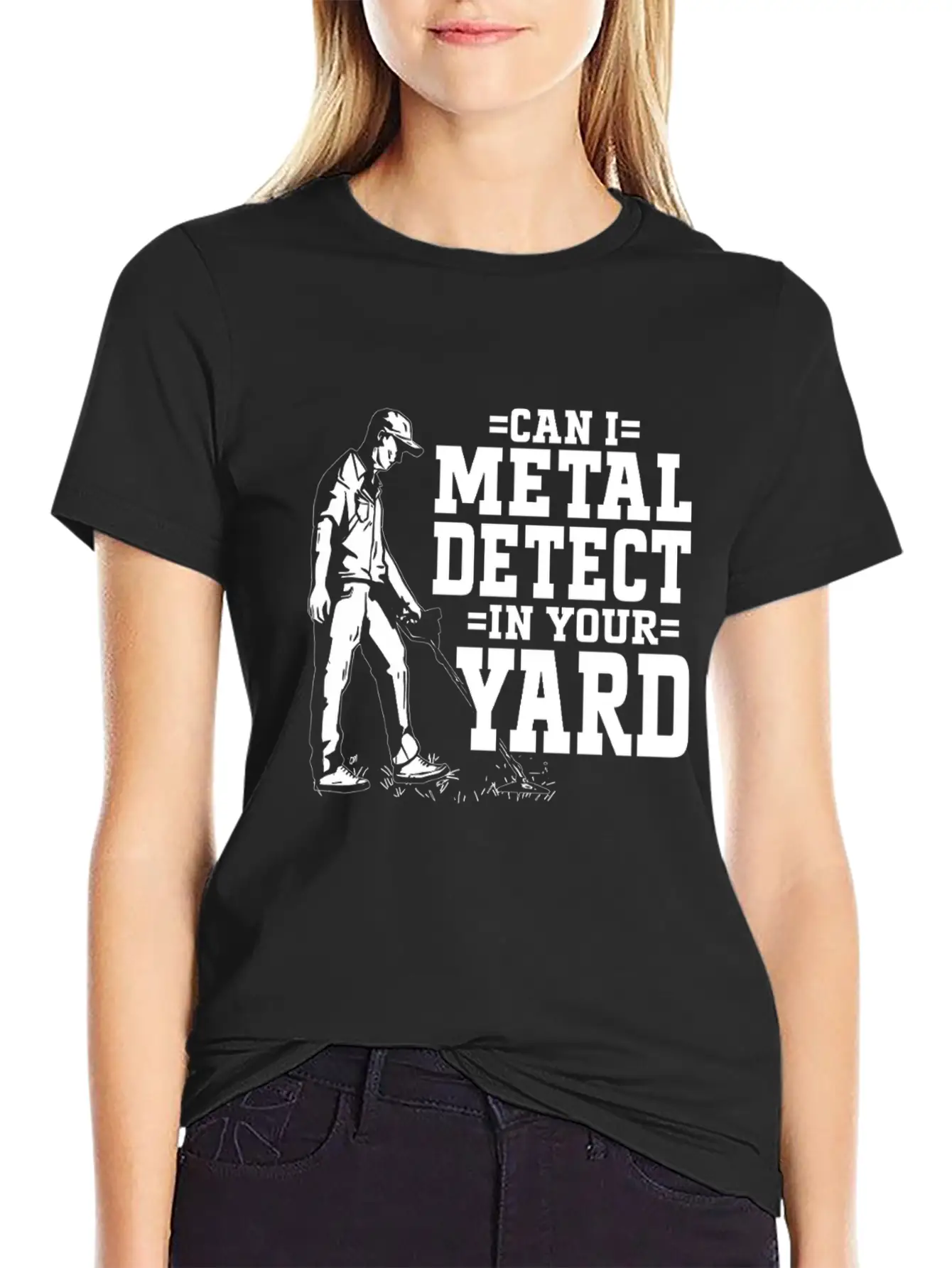 Metal Detectorist Metal Detecting Unisex Casual T-Shirt – Clean Design For Daily Comfort
