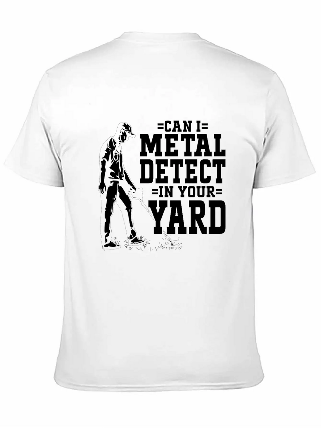 Metal Detectorist Metal Detecting Unisex Casual T-Shirt – Clean Design For Daily Comfort