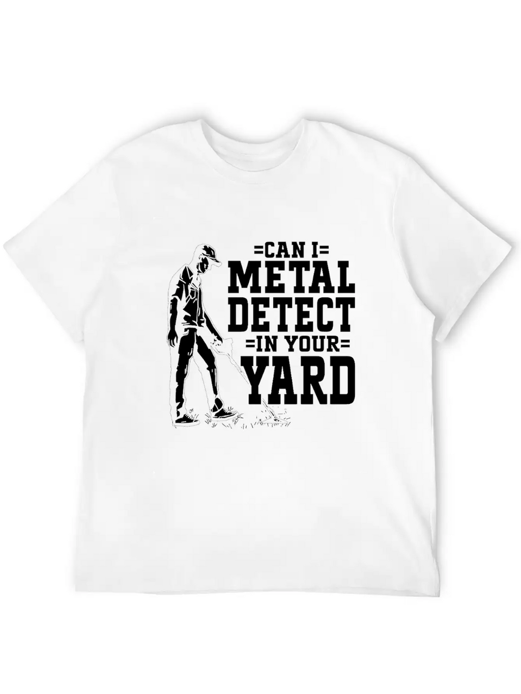 Metal Detectorist Metal Detecting Unisex Casual T-Shirt – Clean Design For Daily Comfort