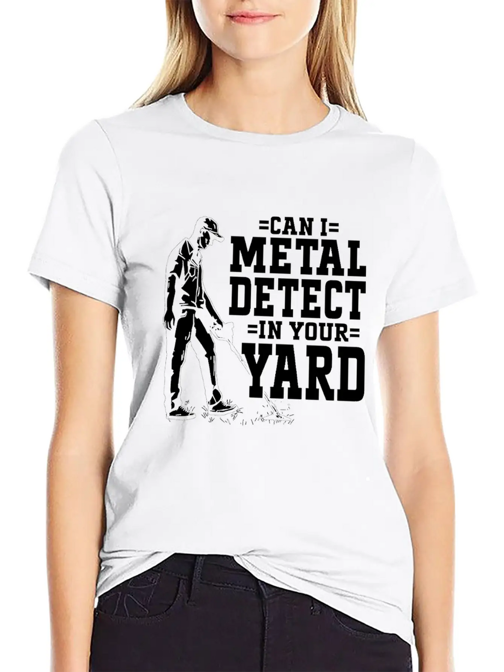 Metal Detectorist Metal Detecting Unisex Casual T-Shirt – Clean Design For Daily Comfort