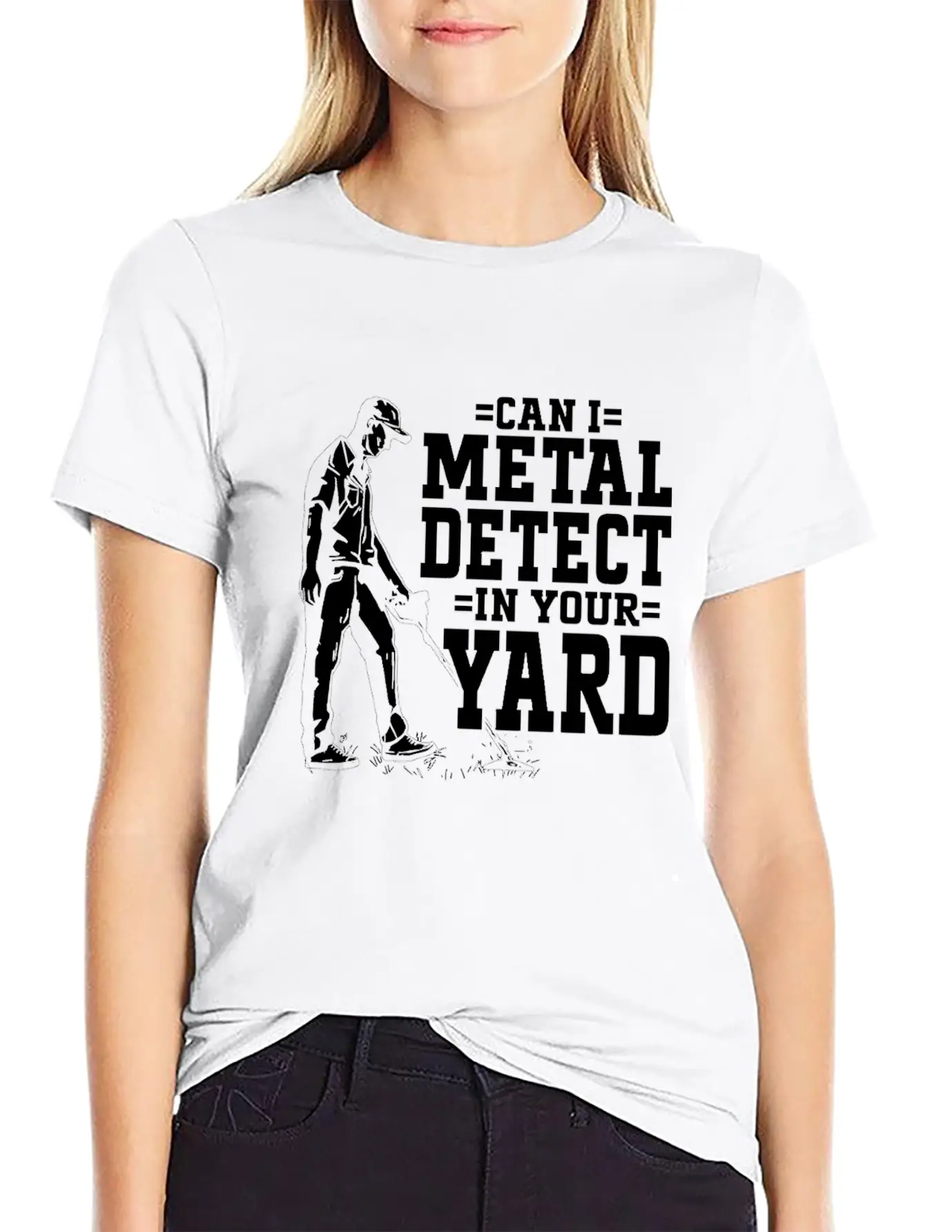 Metal Detectorist Metal Detecting Unisex Casual T-Shirt – Clean Design For Daily Comfort