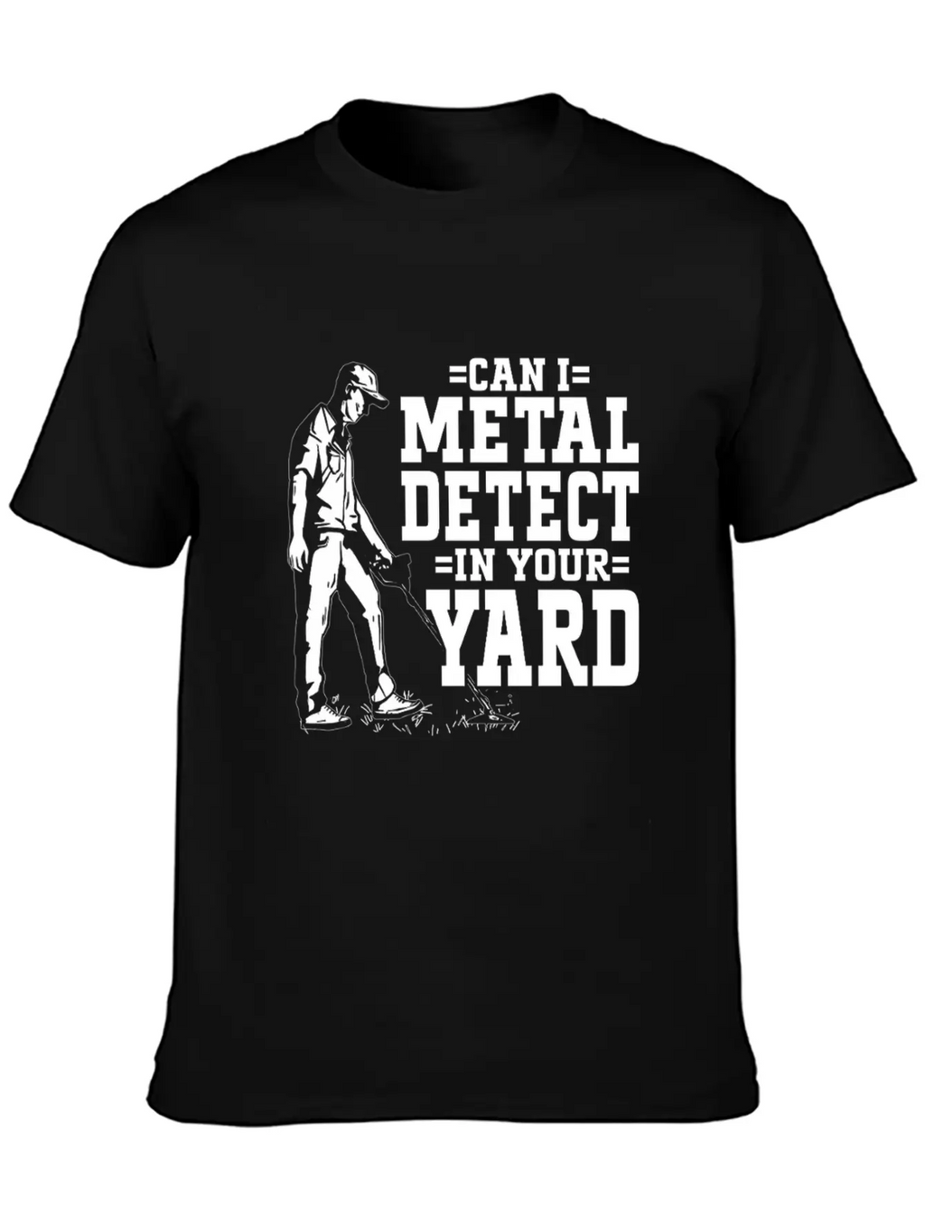 Metal Detectorist Metal Detecting Unisex Casual T-Shirt – Clean Design For Daily Comfort