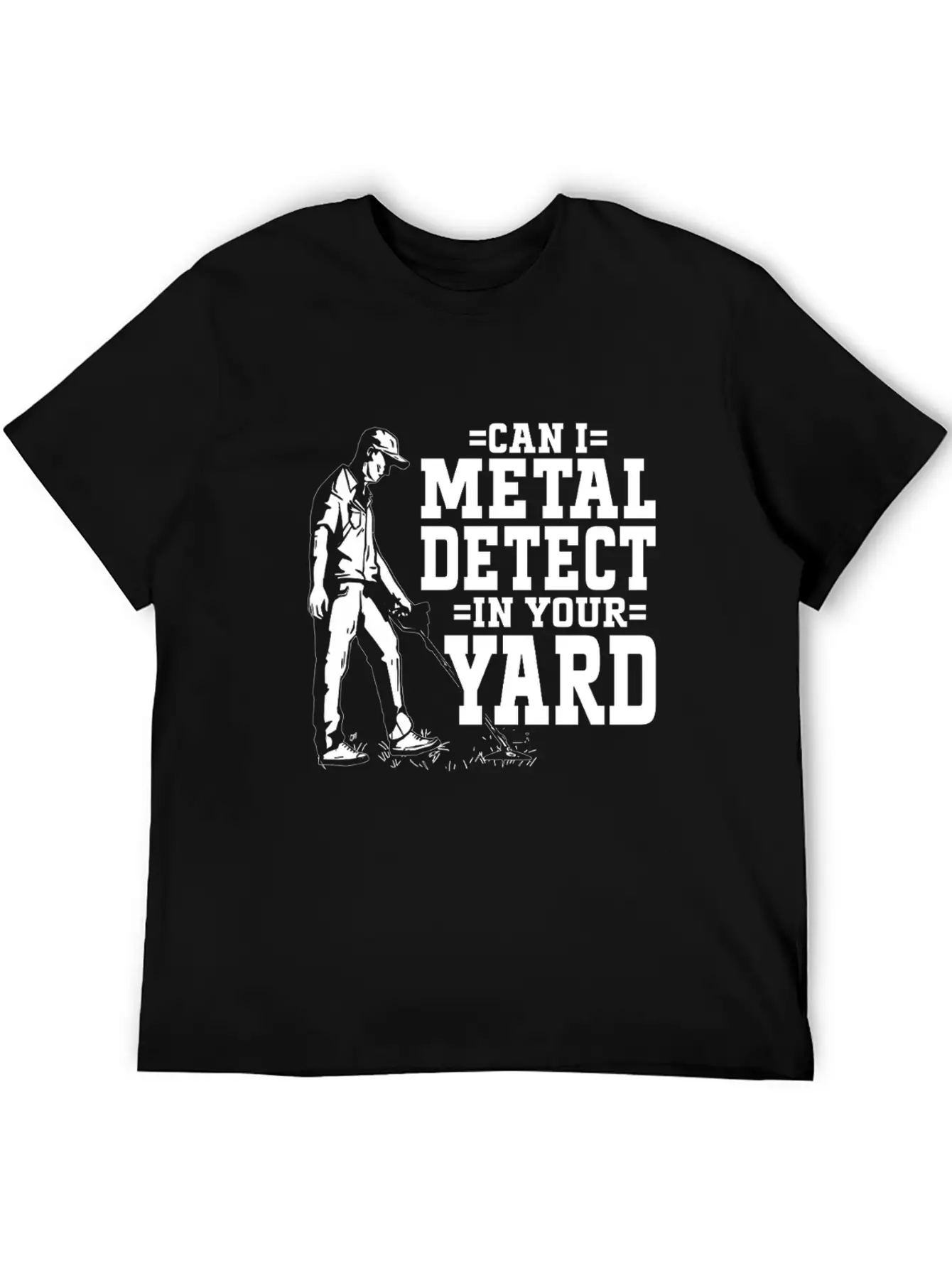 Metal Detectorist Metal Detecting Unisex Casual T-Shirt – Clean Design For Daily Comfort