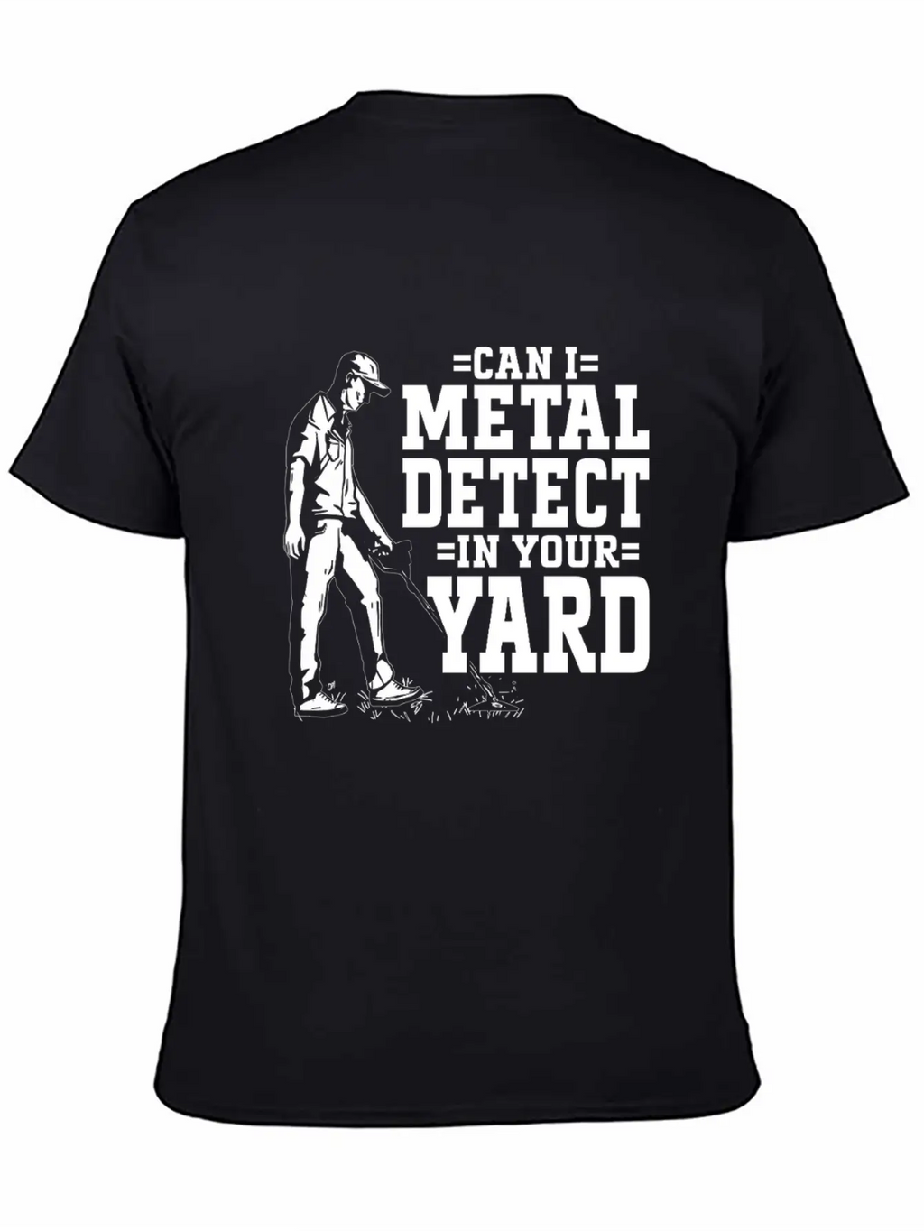 Metal Detectorist Metal Detecting Unisex Casual T-Shirt – Clean Design For Daily Comfort