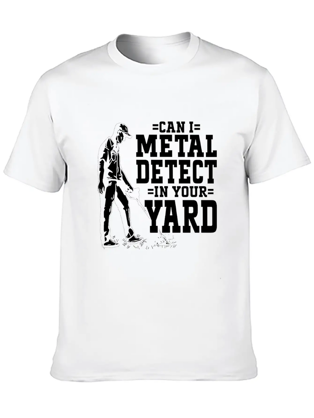 Metal Detectorist Metal Detecting Unisex Casual T-Shirt – Clean Design For Daily Comfort