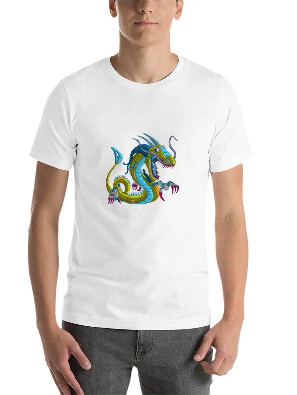 Metal Dragon Mechdragon Dragon Of Metal Breathable Soft Cotton T-Shirt – Timeless Casual Look