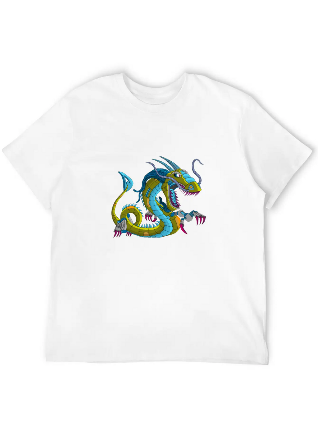 Metal Dragon Mechdragon Dragon Of Metal Breathable Soft Cotton T-Shirt – Timeless Casual Look