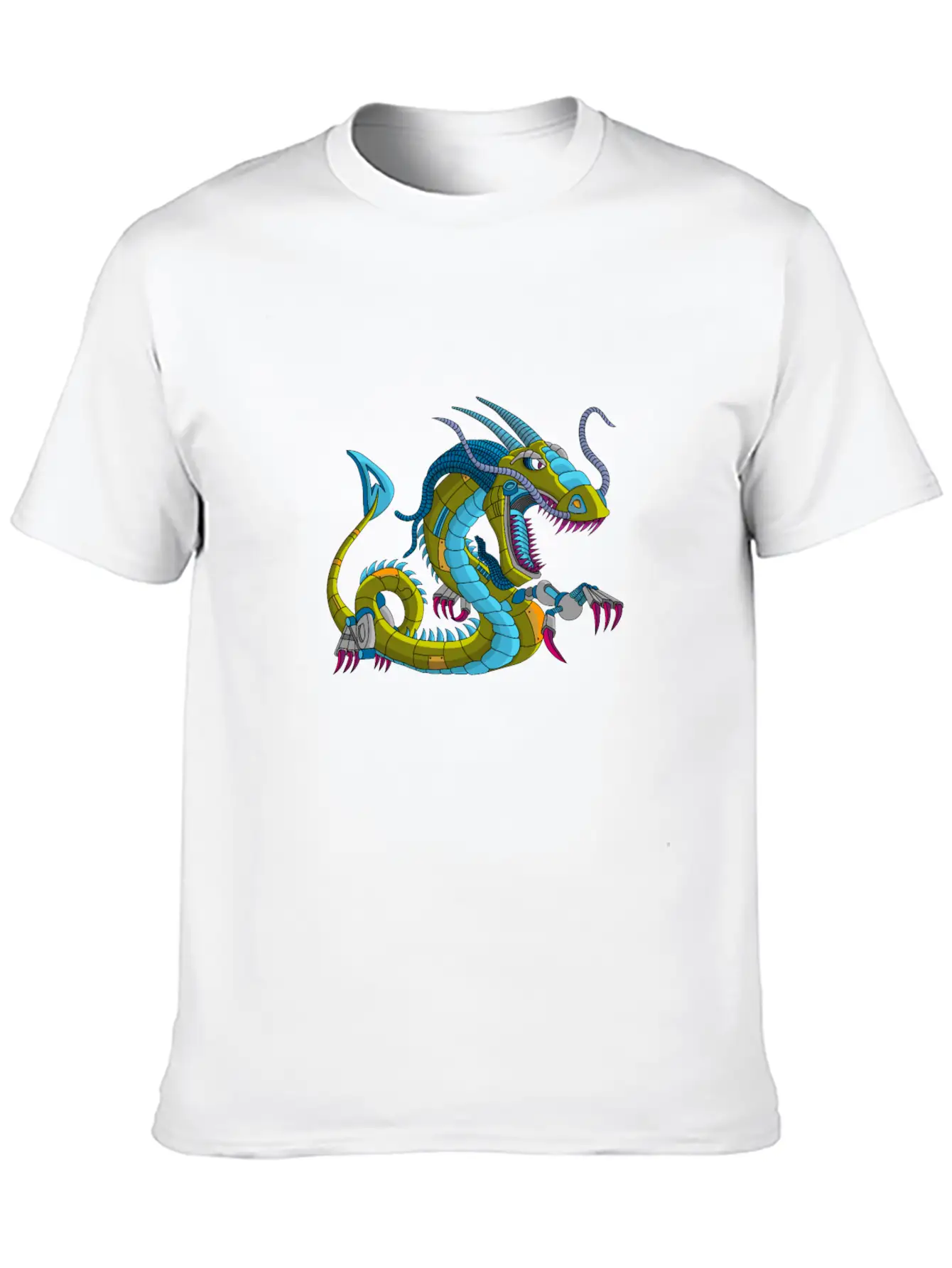 Metal Dragon Mechdragon Dragon Of Metal Breathable Soft Cotton T-Shirt – Timeless Casual Look