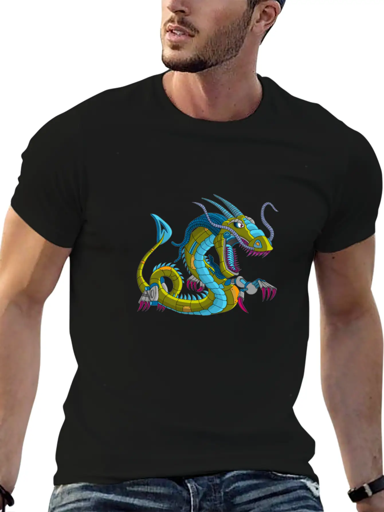 Metal Dragon Mechdragon Dragon Of Metal Breathable Soft Cotton T-Shirt – Timeless Casual Look