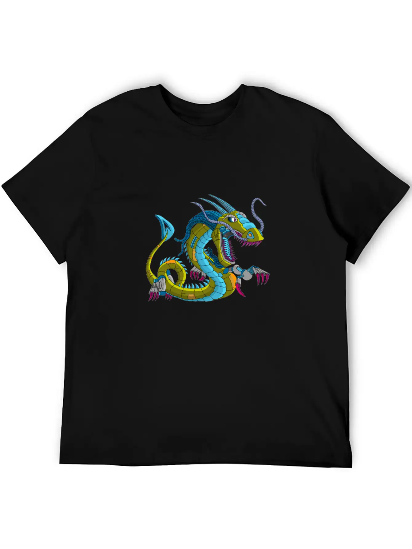 Metal Dragon Mechdragon Dragon Of Metal Breathable Soft Cotton T-Shirt – Timeless Casual Look