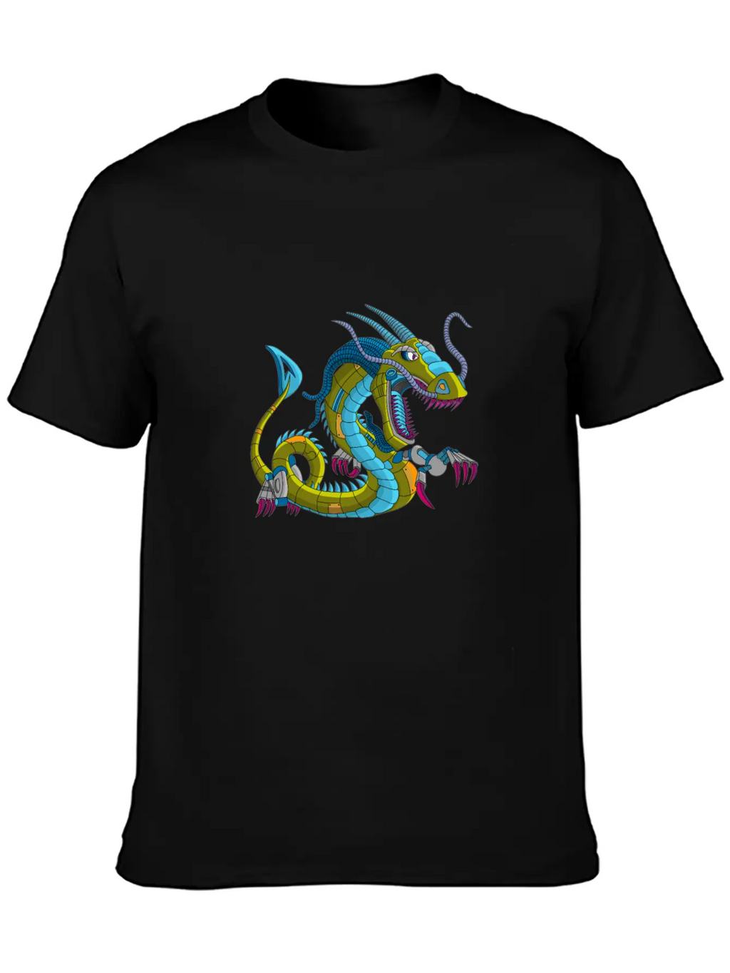 Metal Dragon Mechdragon Dragon Of Metal Breathable Soft Cotton T-Shirt – Timeless Casual Look