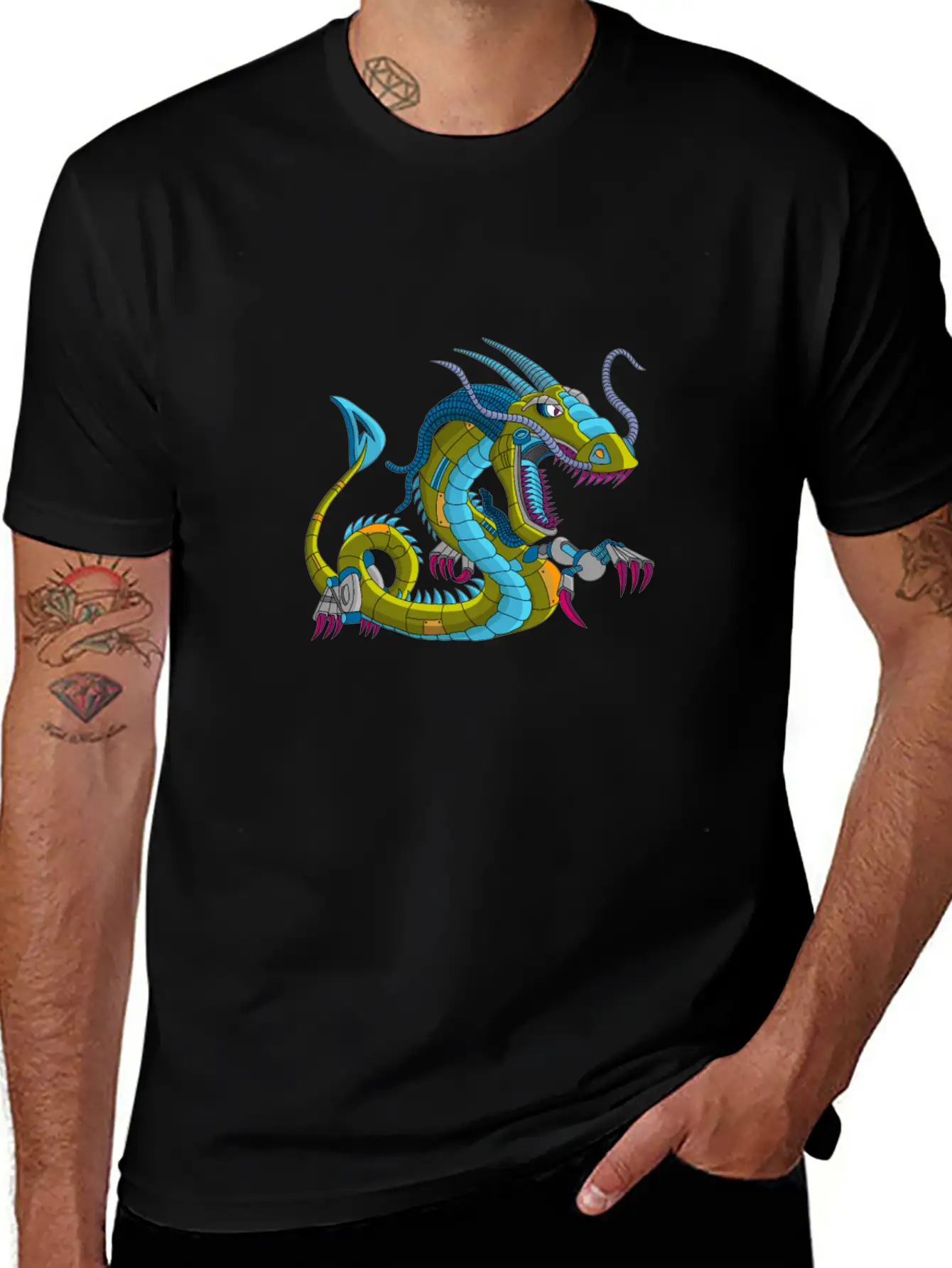 Metal Dragon Mechdragon Dragon Of Metal Unisex Casual T-Shirt – Clean Design For Daily Comfort