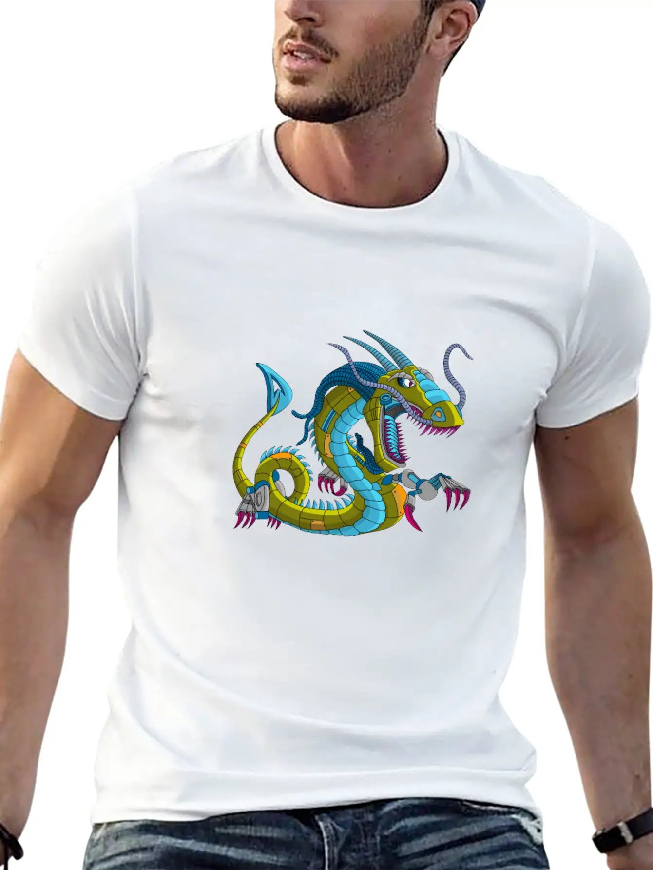 Metal Dragon Mechdragon Dragon Of Metal Unisex Casual T-Shirt – Clean Design For Daily Comfort