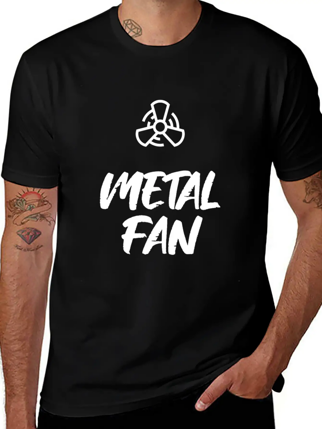 Metal Fan Timeless Short Sleeve Tee – Comfy And Minimalist Design