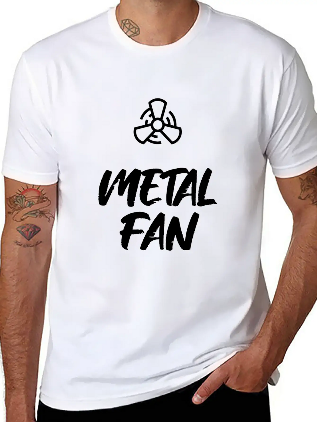 Metal Fan Timeless Short Sleeve Tee – Comfy And Minimalist Design