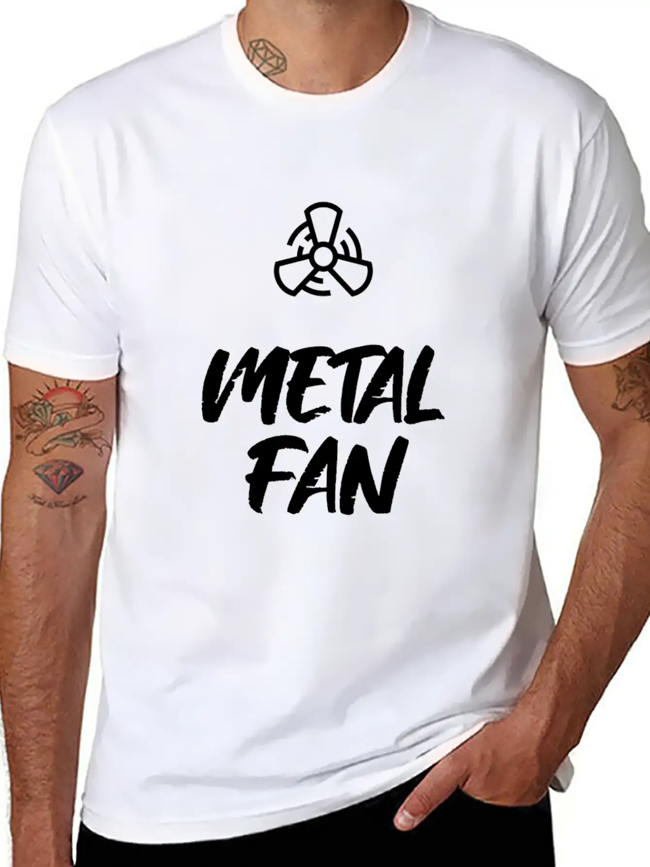 Metal Fan Timeless Short Sleeve Tee – Comfy And Minimalist Design