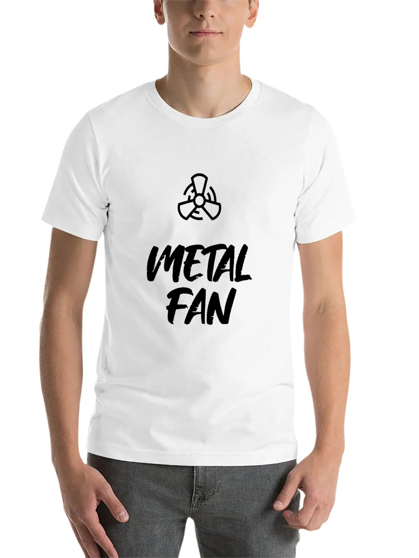 Metal Fan Timeless Short Sleeve Tee – Comfy And Minimalist Design