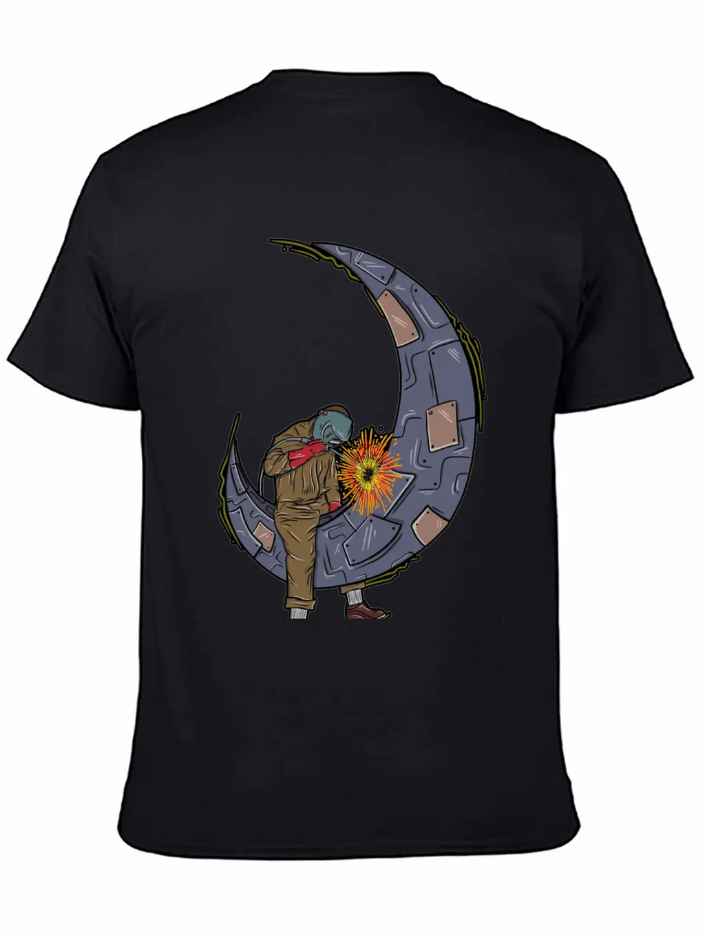 Metal Welder Classic Cotton Tee – Unisex Comfort For Any Season