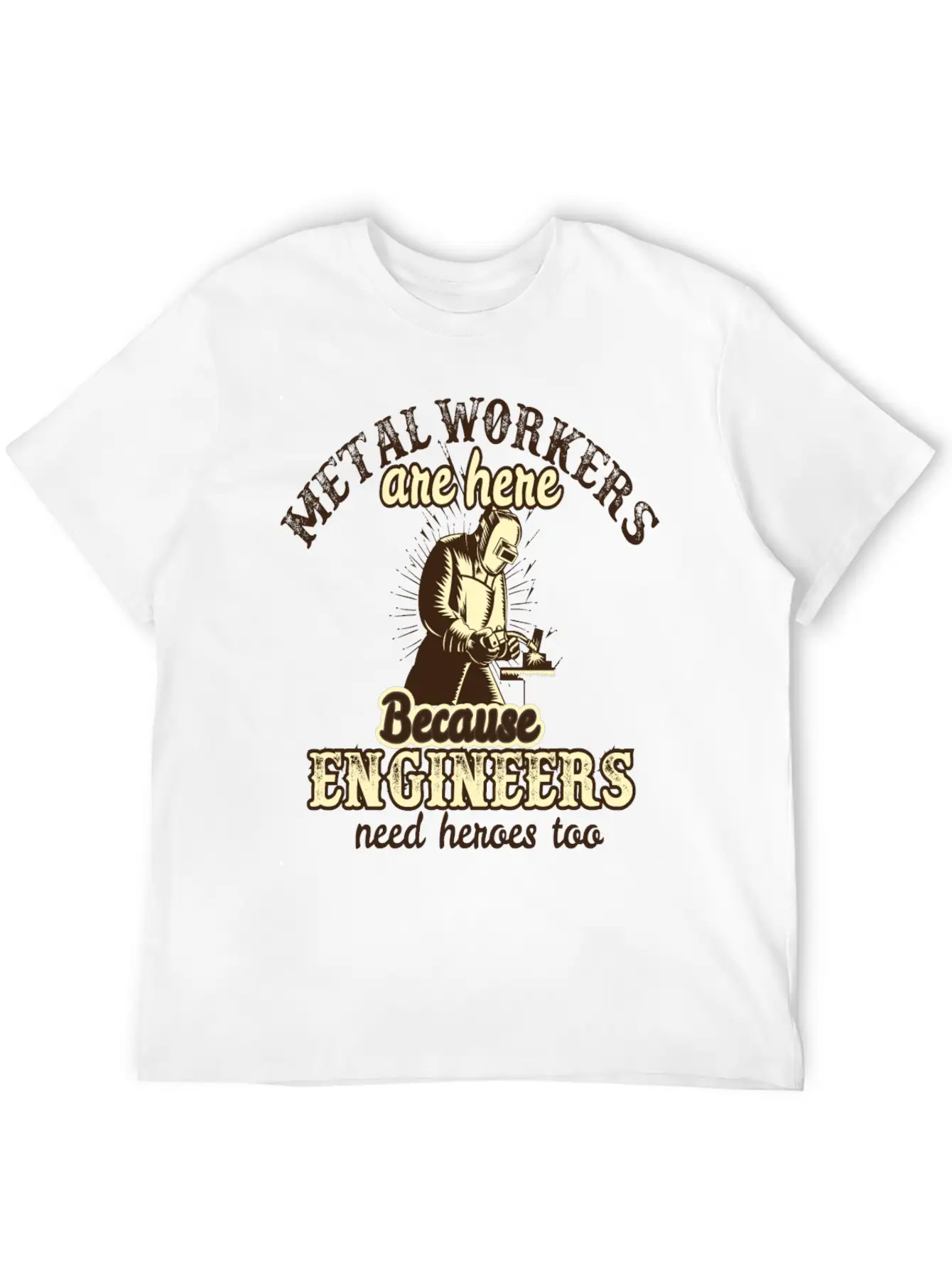 Metal Workers Engineers Metal Workers Engineers Breathable Graphic T-Shirt – Perfect For Casual Days