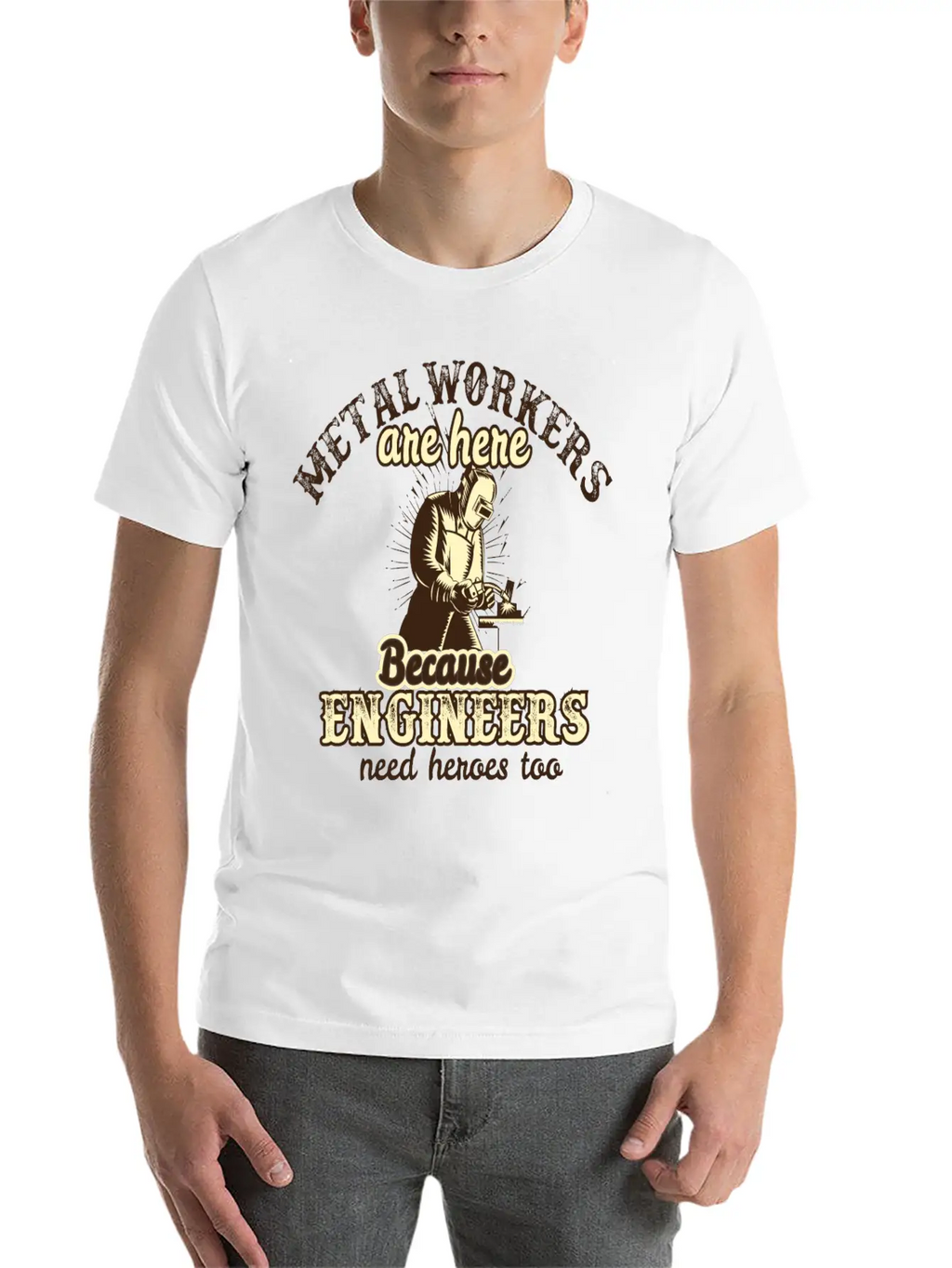 Metal Workers Engineers Metal Workers Engineers Breathable Graphic T-Shirt – Perfect For Casual Days