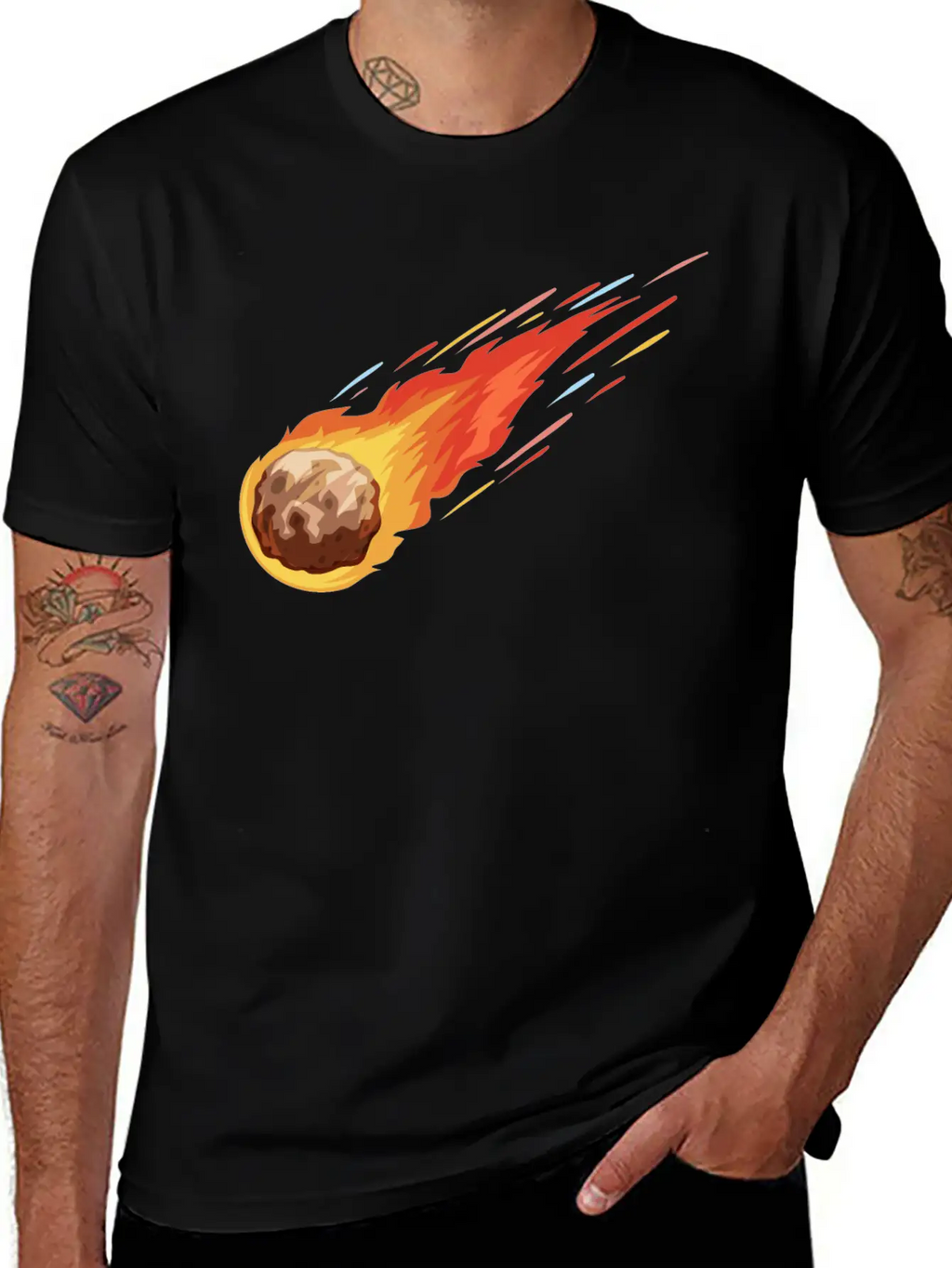 Meteorite Timeless Short Sleeve Tee – Comfy And Minimalist Design