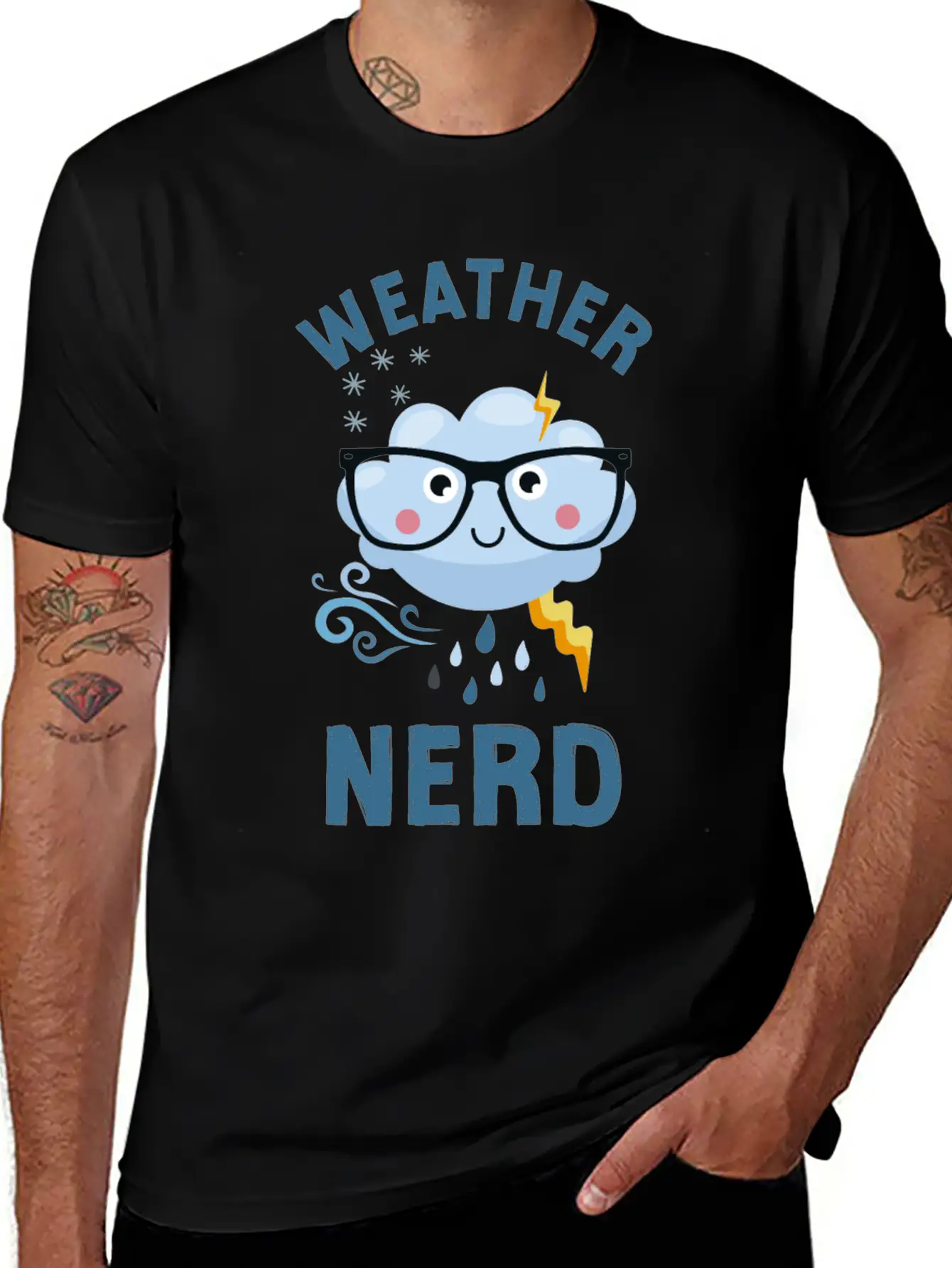 Meteorologist Weather Forecast Relaxed Everyday Tee – Lightweight And Durable Cotton