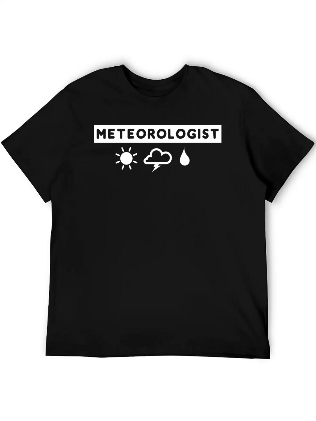 Meteorologist Weather Meteorology Job Forecast Relaxed Everyday Tee – Lightweight And Durable Cotton