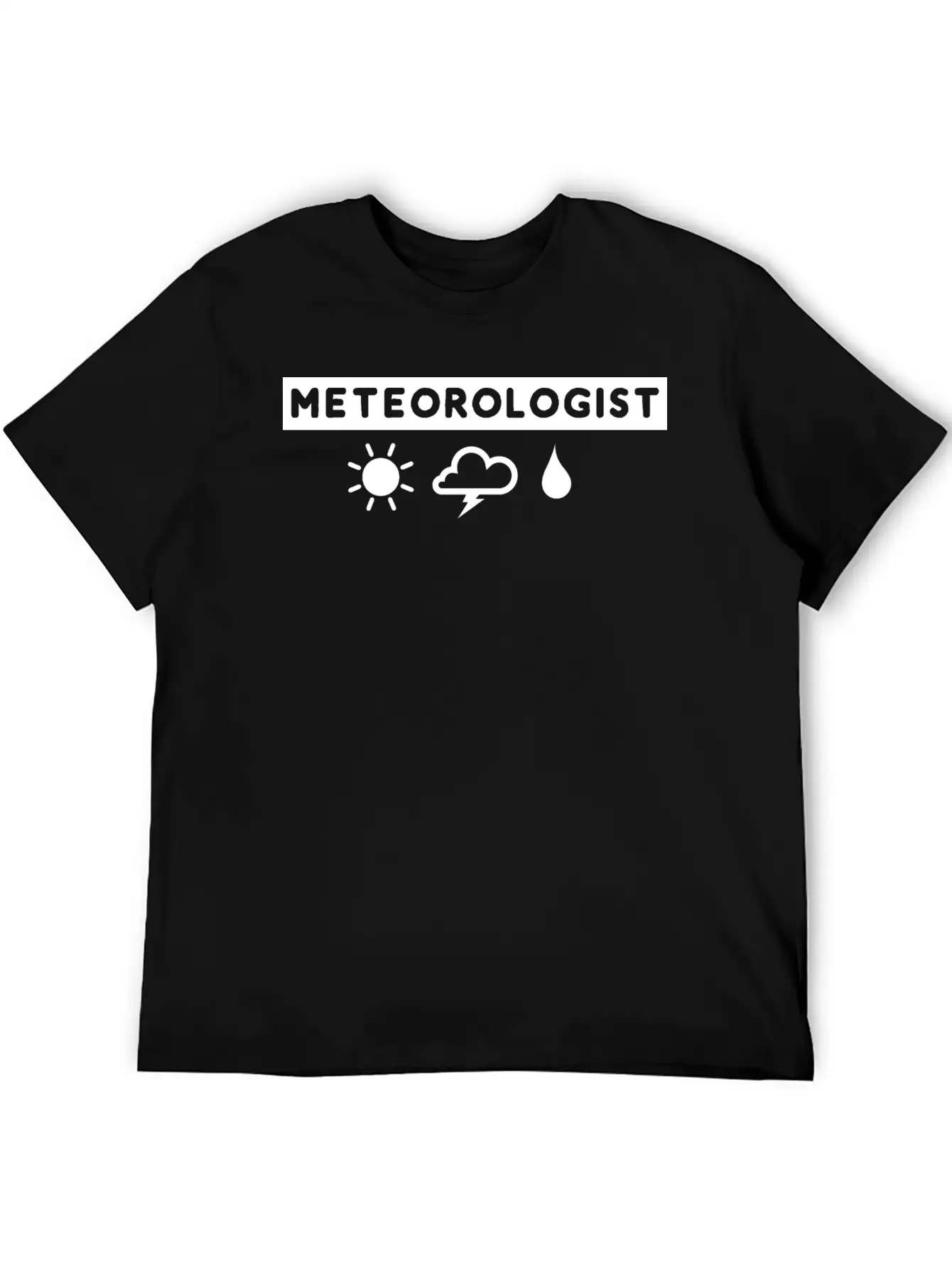 Meteorologist Weather Meteorology Job Forecast Relaxed Everyday Tee – Lightweight And Durable Cotton