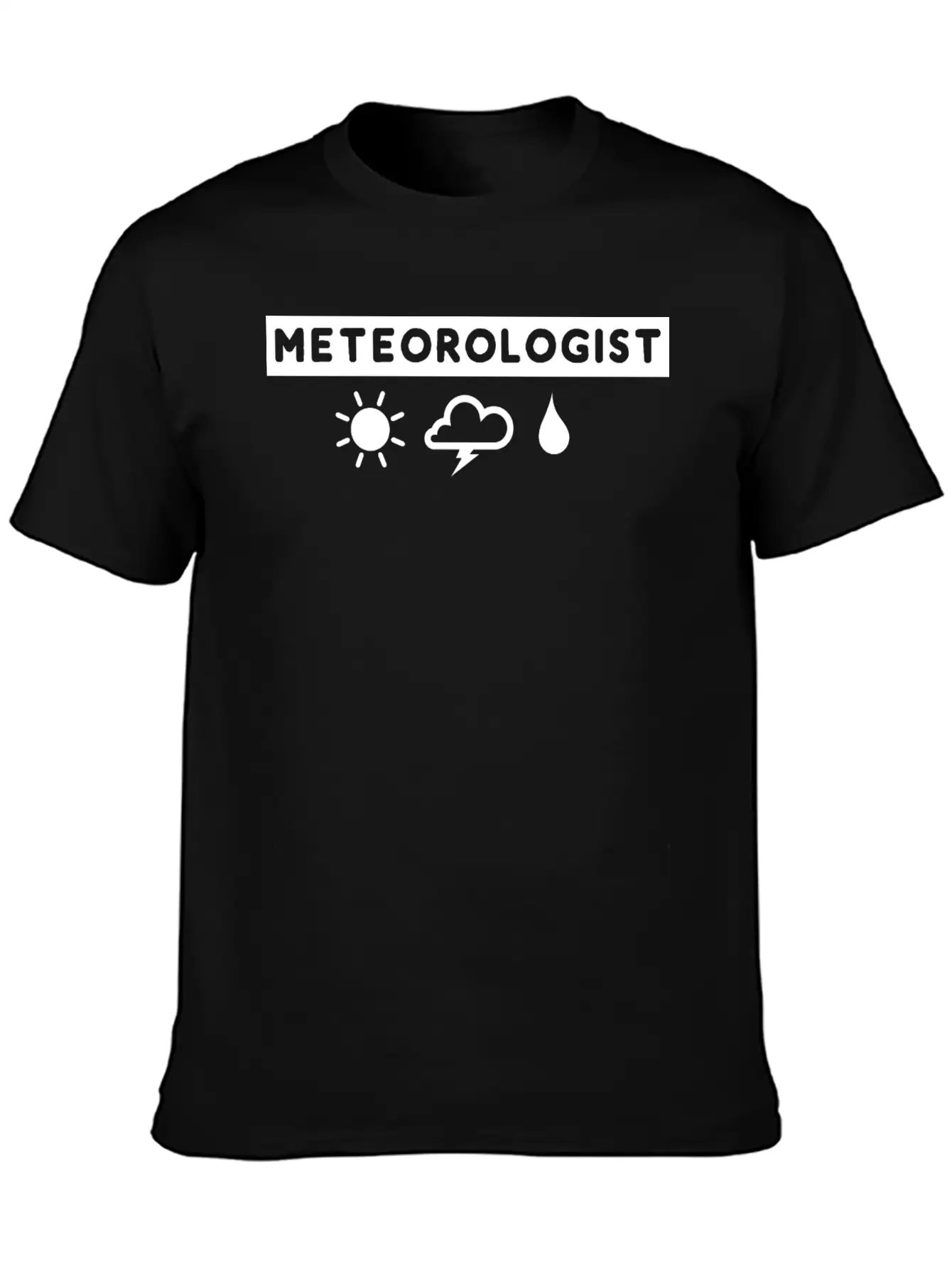 Meteorologist Weather Meteorology Job Forecast Relaxed Everyday Tee – Lightweight And Durable Cotton