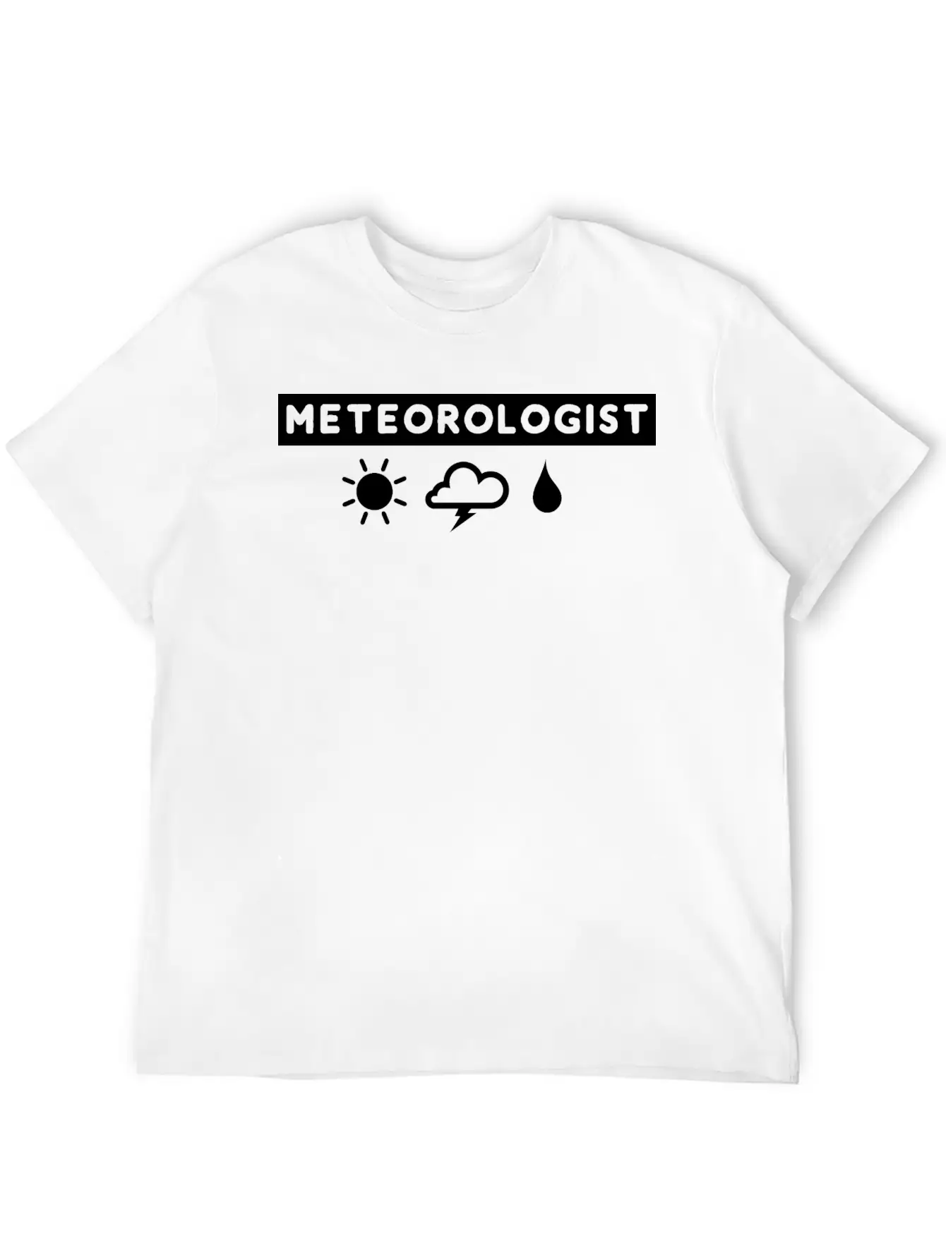 Meteorologist Weather Meteorology Job Forecast Relaxed Everyday Tee – Lightweight And Durable Cotton