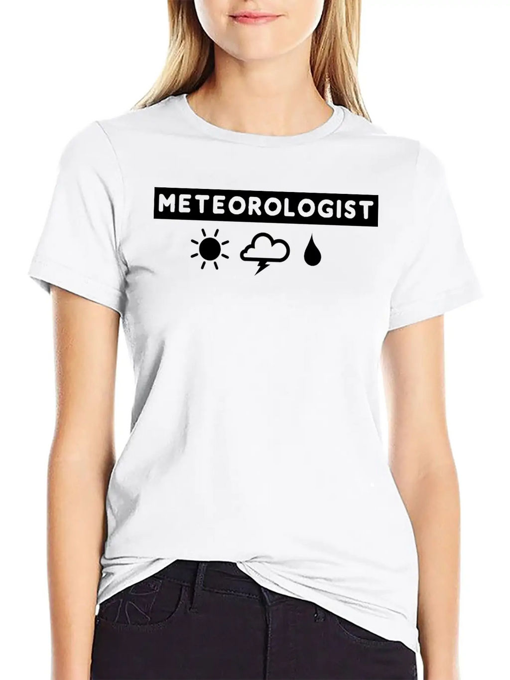 Meteorologist Weather Meteorology Job Forecast Relaxed Everyday Tee – Lightweight And Durable Cotton
