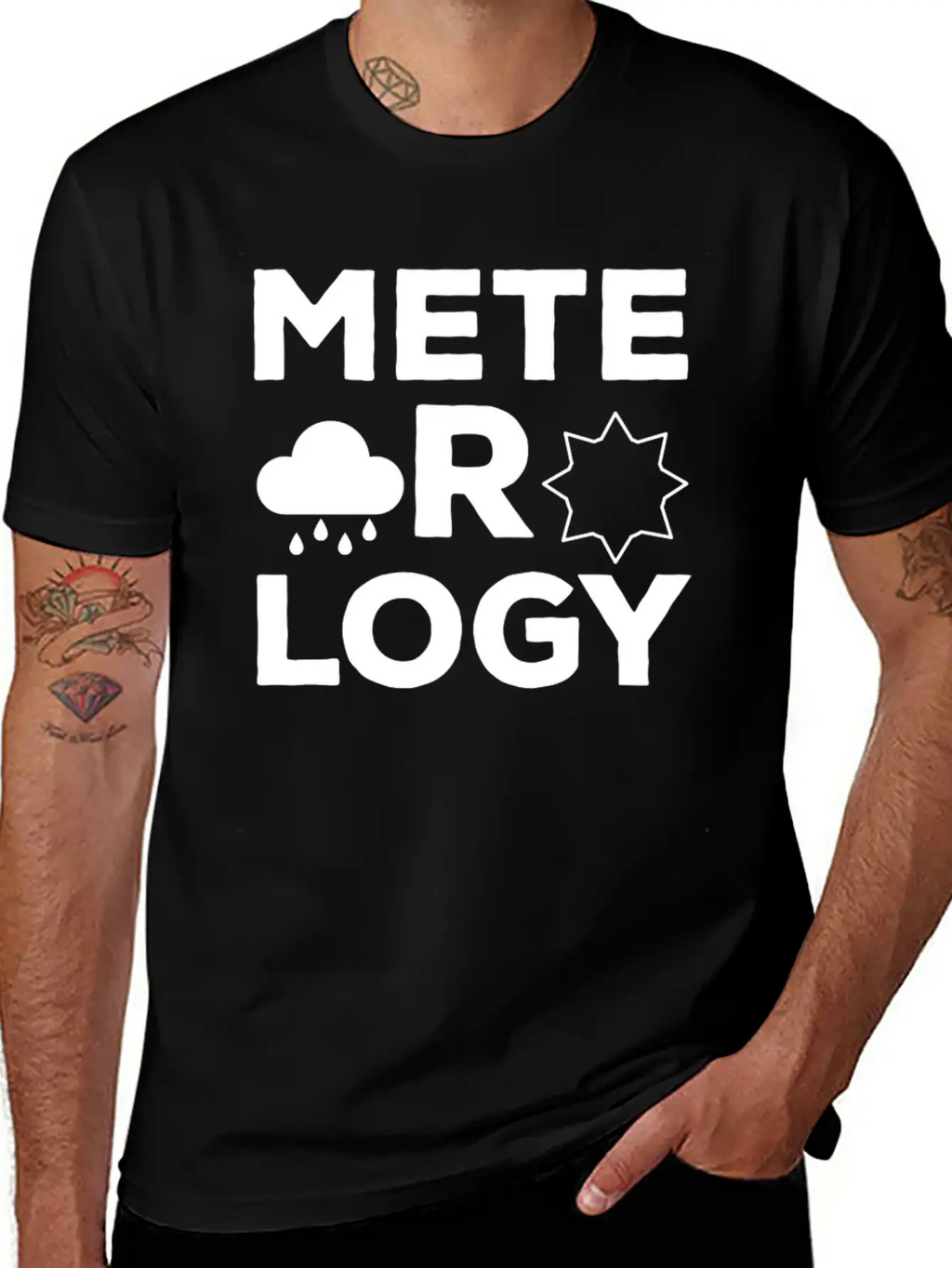 Meteorology Forecast Meteorologist Weather Job Timeless Short Sleeve Tee – Comfy And Minimalist Design