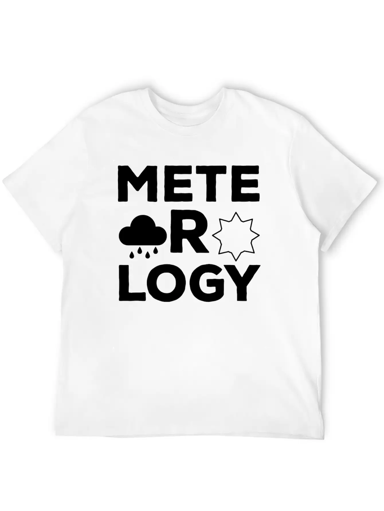 Meteorology Forecast Meteorologist Weather Job Timeless Short Sleeve Tee – Comfy And Minimalist Design