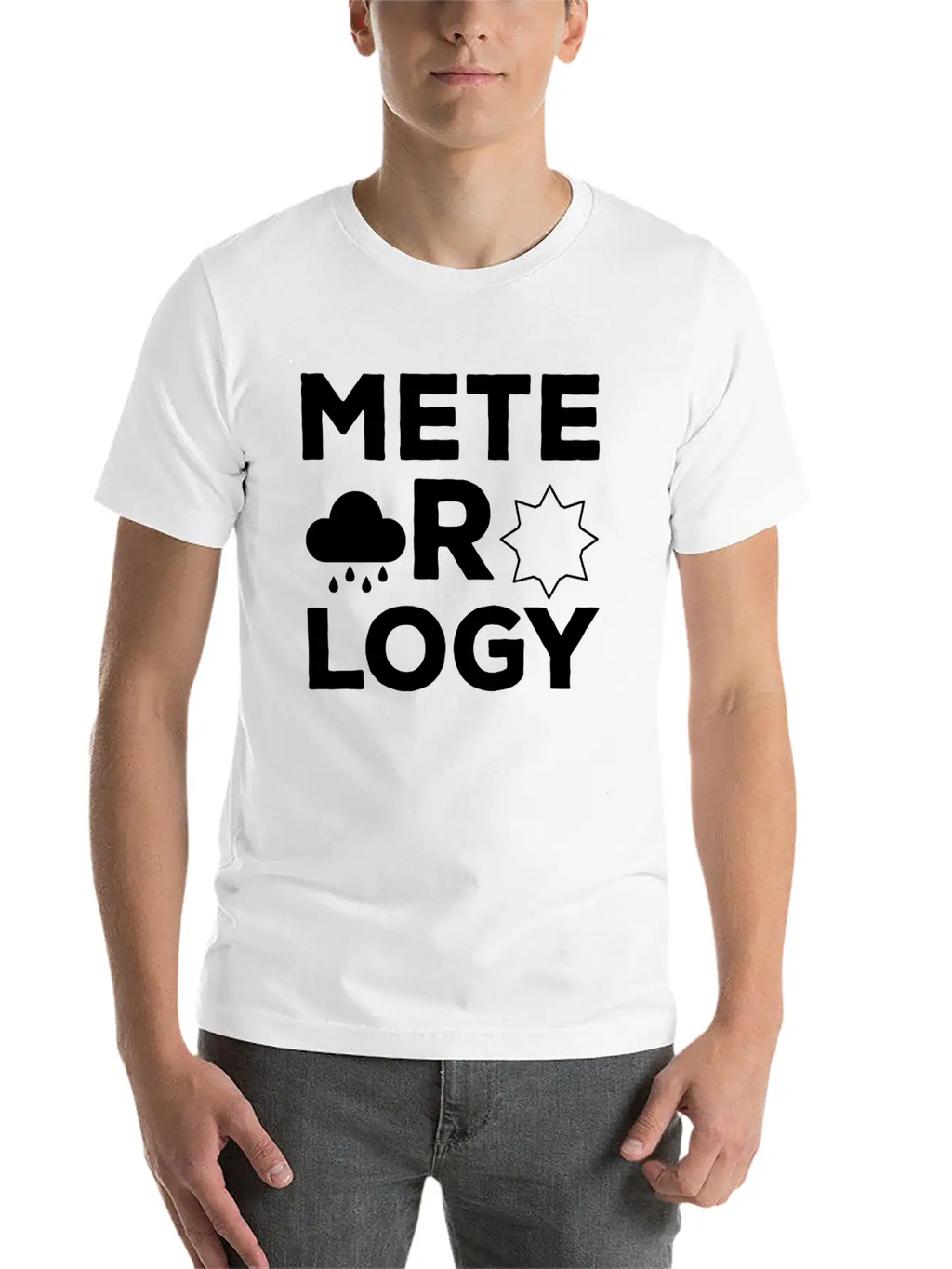 Meteorology Forecast Meteorologist Weather Job Timeless Short Sleeve Tee – Comfy And Minimalist Design