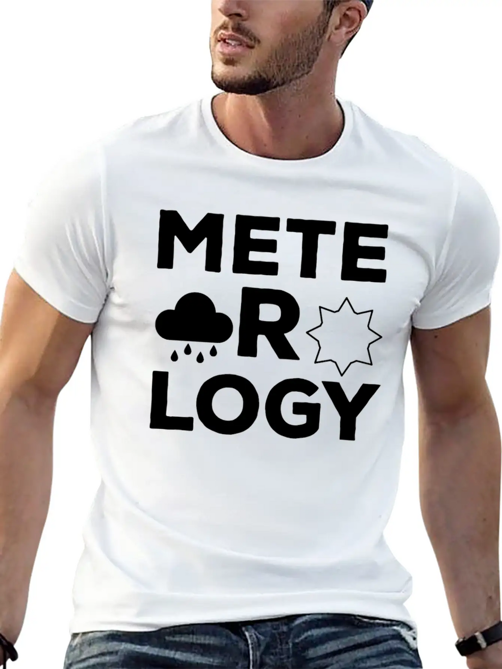 Meteorology Forecast Meteorologist Weather Job Timeless Short Sleeve Tee – Comfy And Minimalist Design