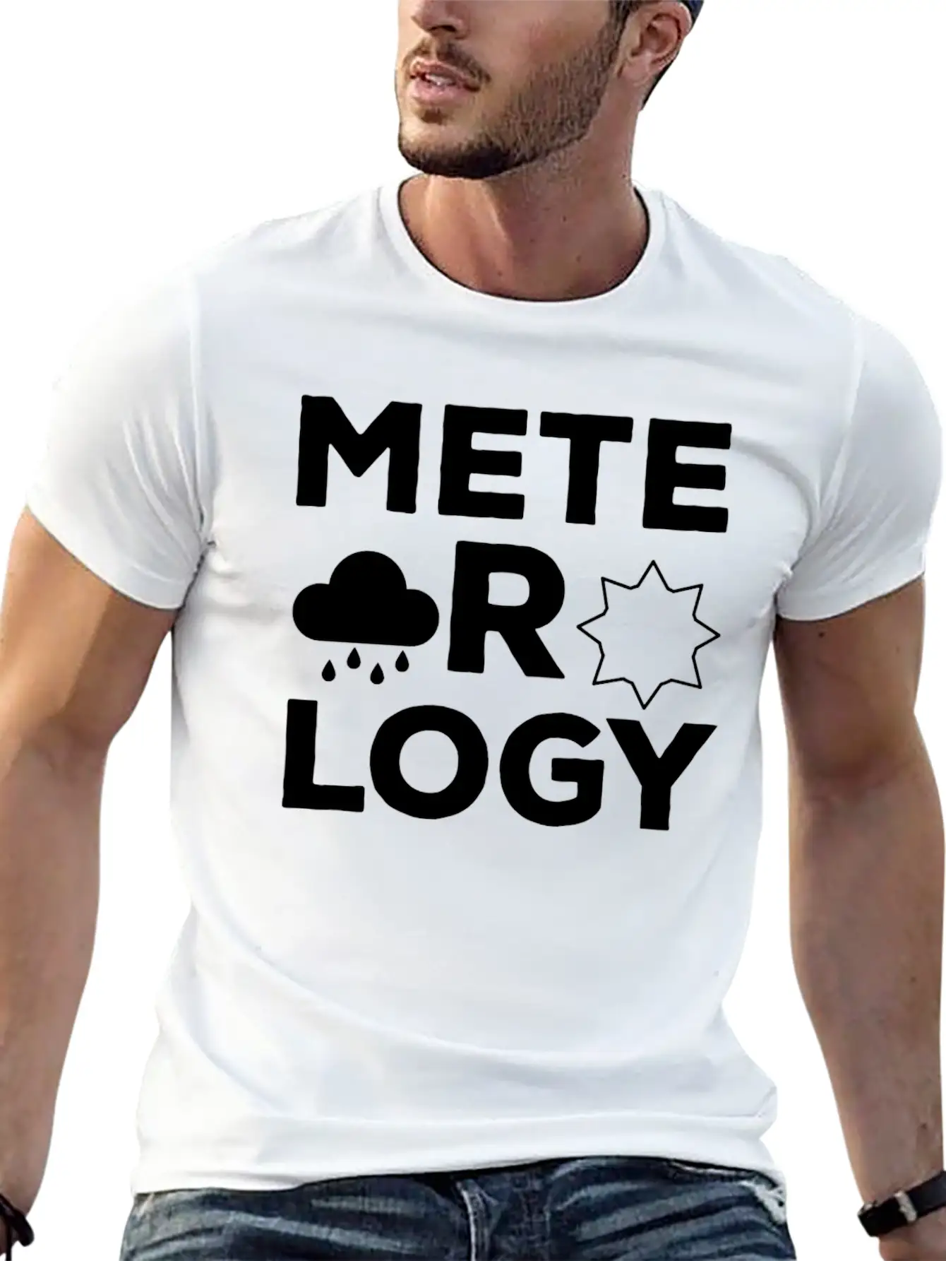 Meteorology Forecast Meteorologist Weather Job Timeless Short Sleeve Tee – Comfy And Minimalist Design